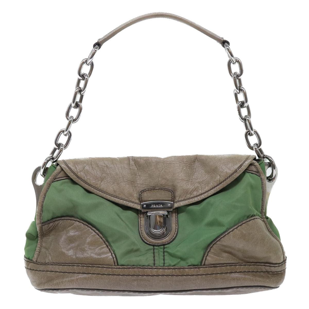 image of Prada Handbag in Green, Women's