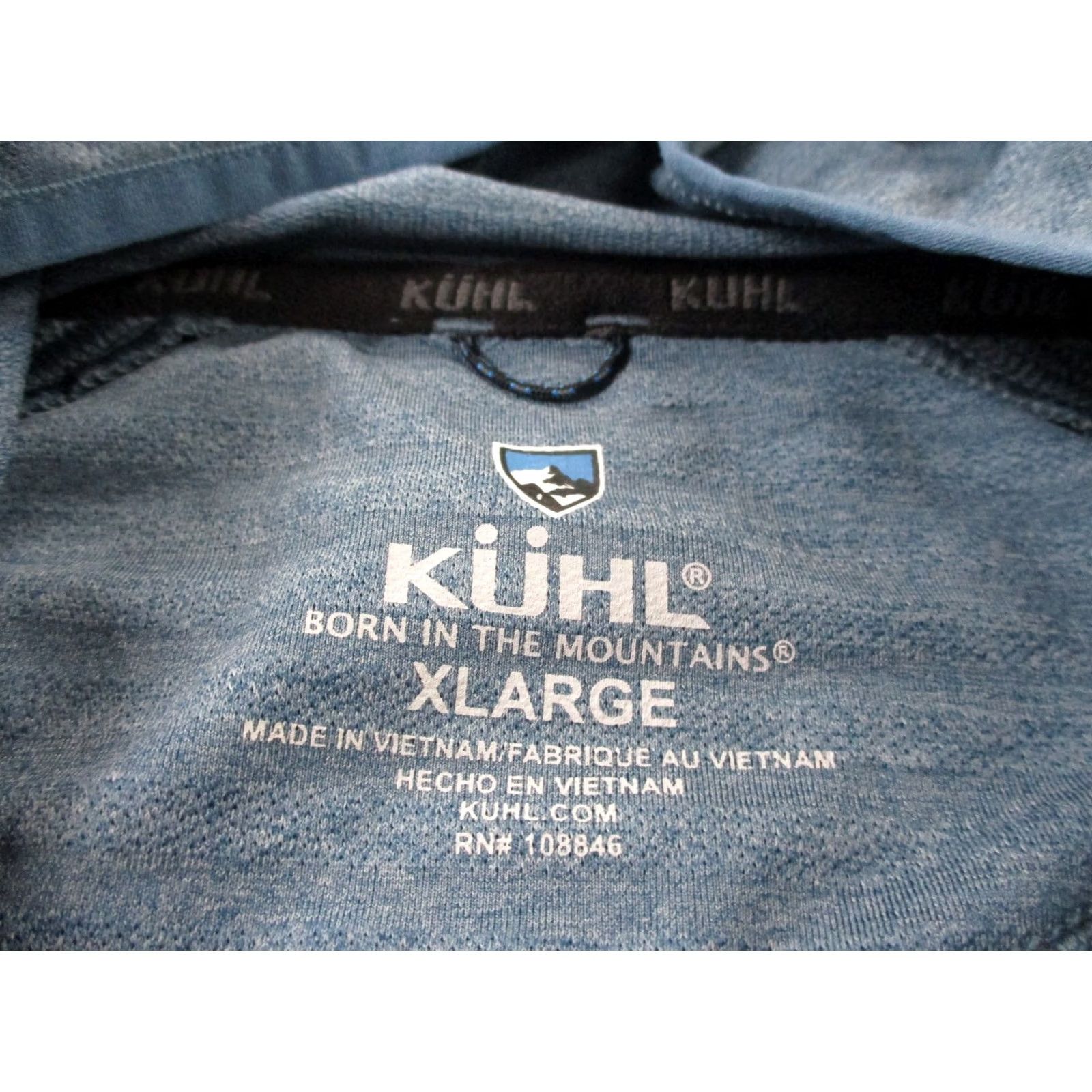 Vintage Kuhl Hoodie Sweatshirt Women XL Athletic Lightweight Outdoors Active Performance Hoodie Size XL / US 12-14 / IT 48-50 - 6 Thumbnail