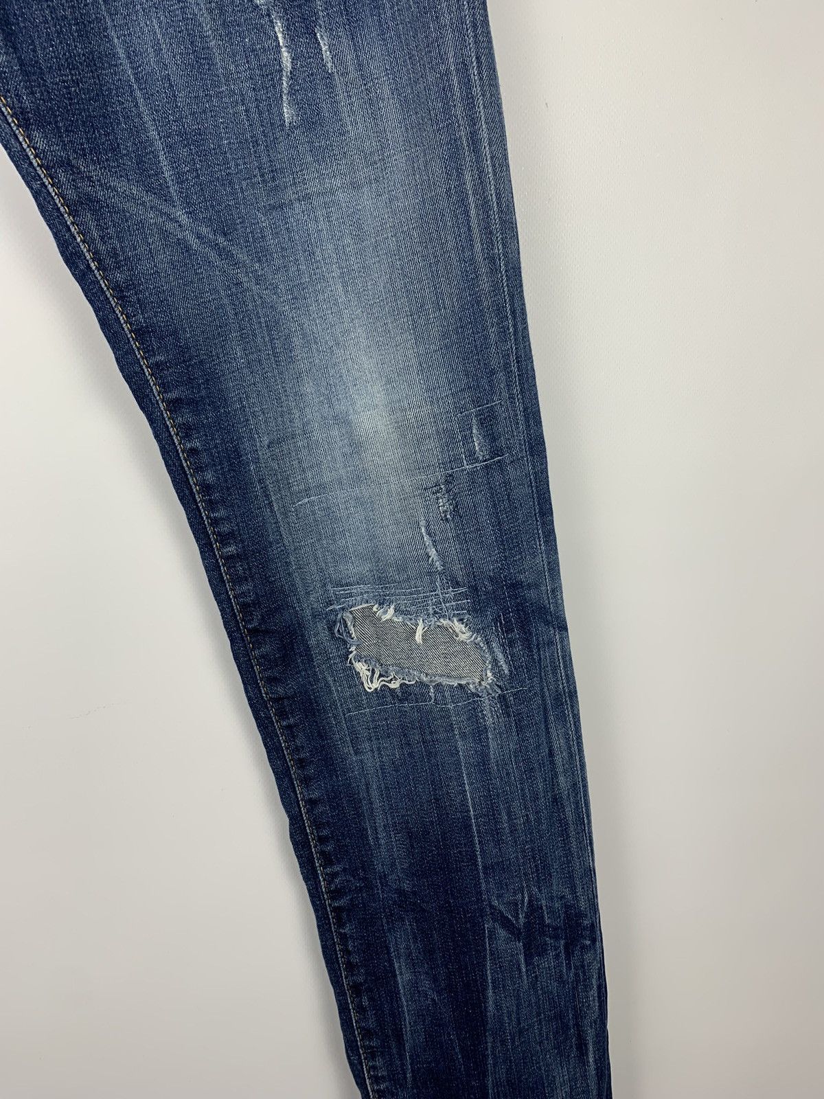 Dsquared2 Dsquared2 Distressed Skinny Jeans Denim Men’s Size 46 Blue Size US 30 / EU 46 - 8 Thumbnail