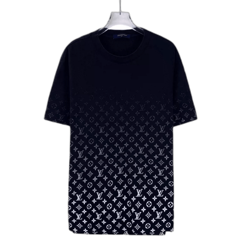 Louis Vuitton Louis Vuitton Color Block Logo Cotton T-Shirt Size US L / EU 52-54 / 3 - 1 Thumbnail