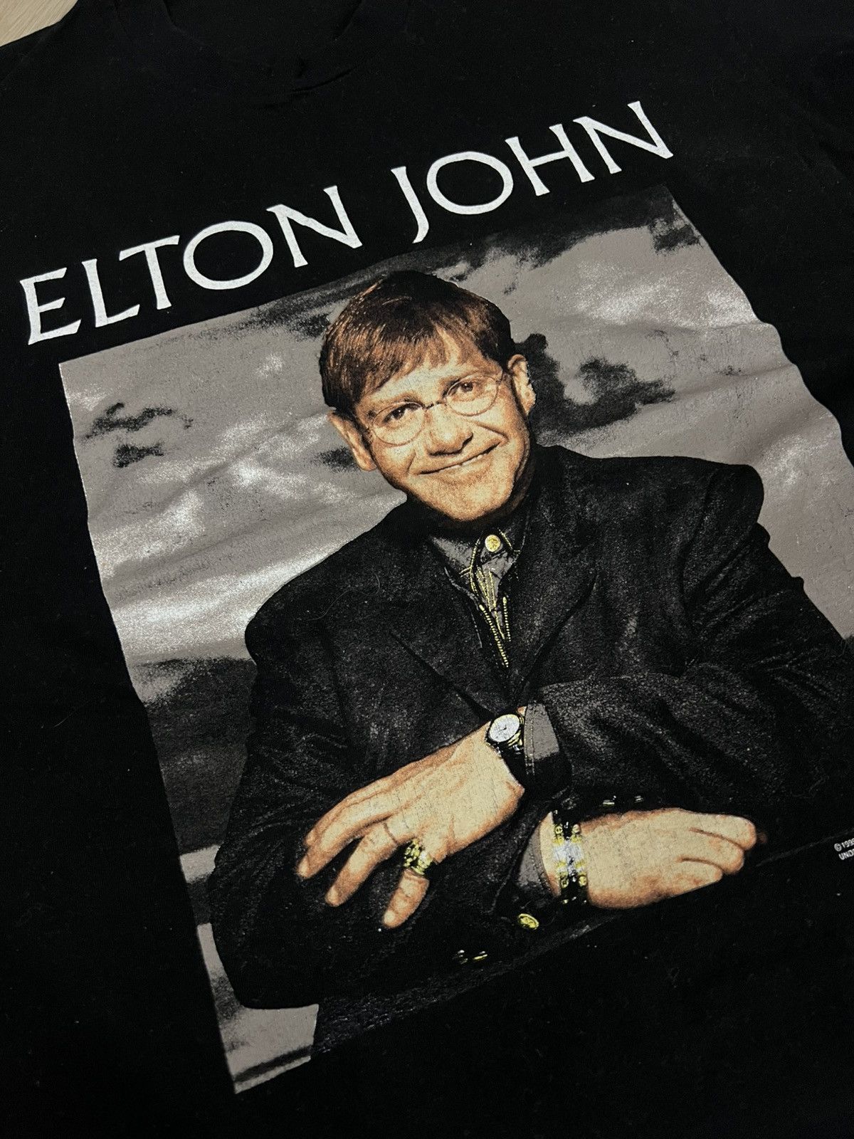 Band Tees × Vintage Vintage Elton John 1995 Tour Shirt Size US L / EU 52-54 / 3 - 3 Thumbnail