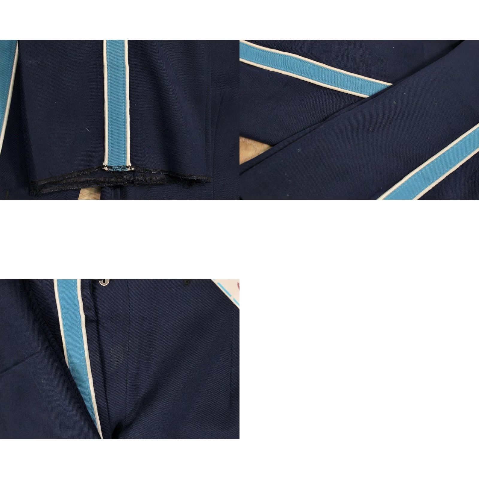 Vintage VINTAGE 1970s Dark Blue Band Pants Lot of 18 Sizes 26-28 70s Size US 26 / EU 42 - 10 Thumbnail