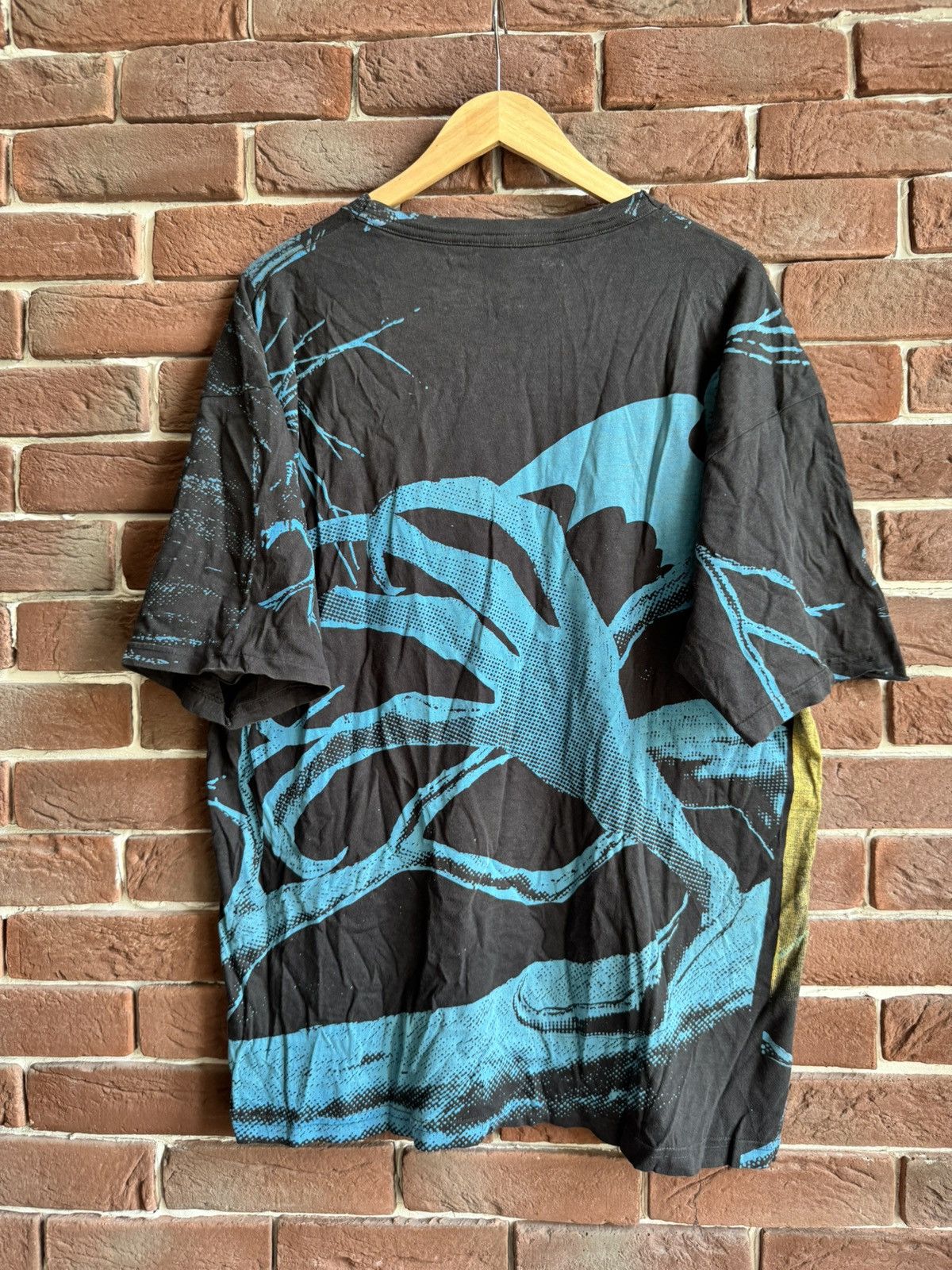 Band Tees × Iron Maiden × Vintage Vintage 90s Iron Maiden Fear Dark All Over Print Band Tee XL Size US XL / EU 56 / 4 - 2 Thumbnail