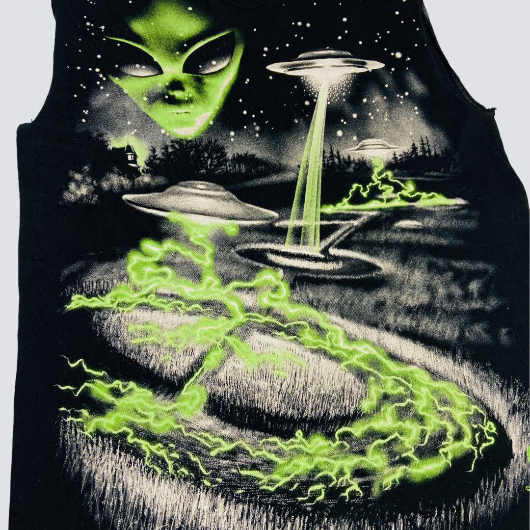 Liquid Blue 1997 LIQUID BLUE GLOW IN THE DARK TANK TOP - № 49 Size US L / EU 52-54 / 3 - 7 Thumbnail