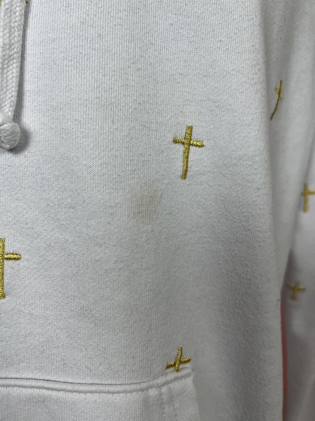 Designer × Fucking Awesome facking Awesome cross hoodie art streetwear printed hood Size US L / EU 52-54 / 3 - 4 Thumbnail