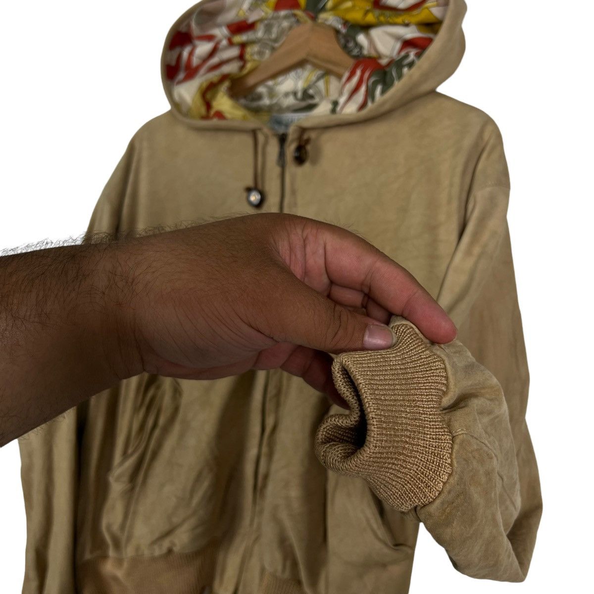 Gucci VINTAGE DEER LEATHER BOMBER JACKET GUCCI RARE LINING DESIGN Size M / US 6-8 / IT 42-44 - 6 Thumbnail
