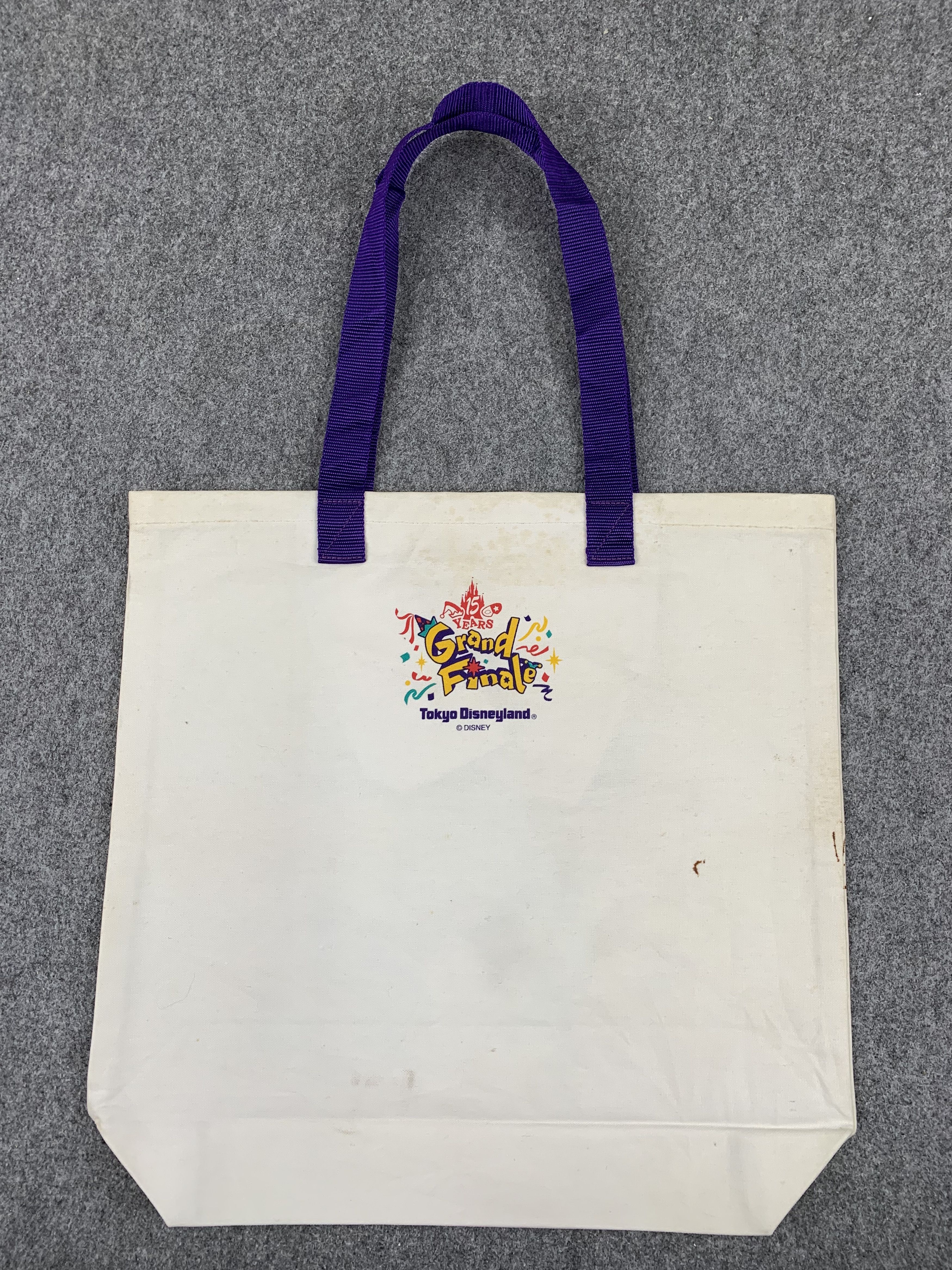 Mickey Mouse Vintage Mickey Mouse Printed Tote Bag BG0042 Size ONE SIZE - 3 Thumbnail