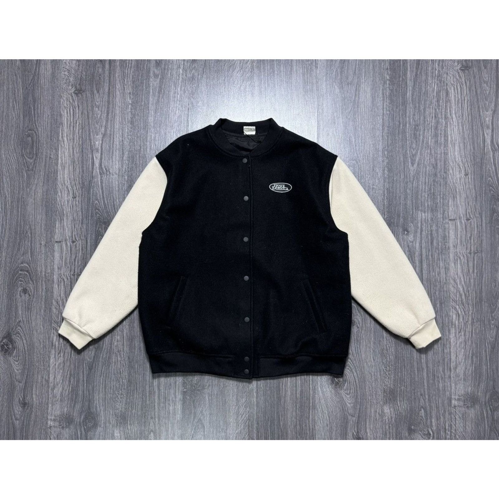 No Fear × Vintage Varsity No Fear bomber wool jacket Size US L / EU 52-54 / 3 - 1 Thumbnail