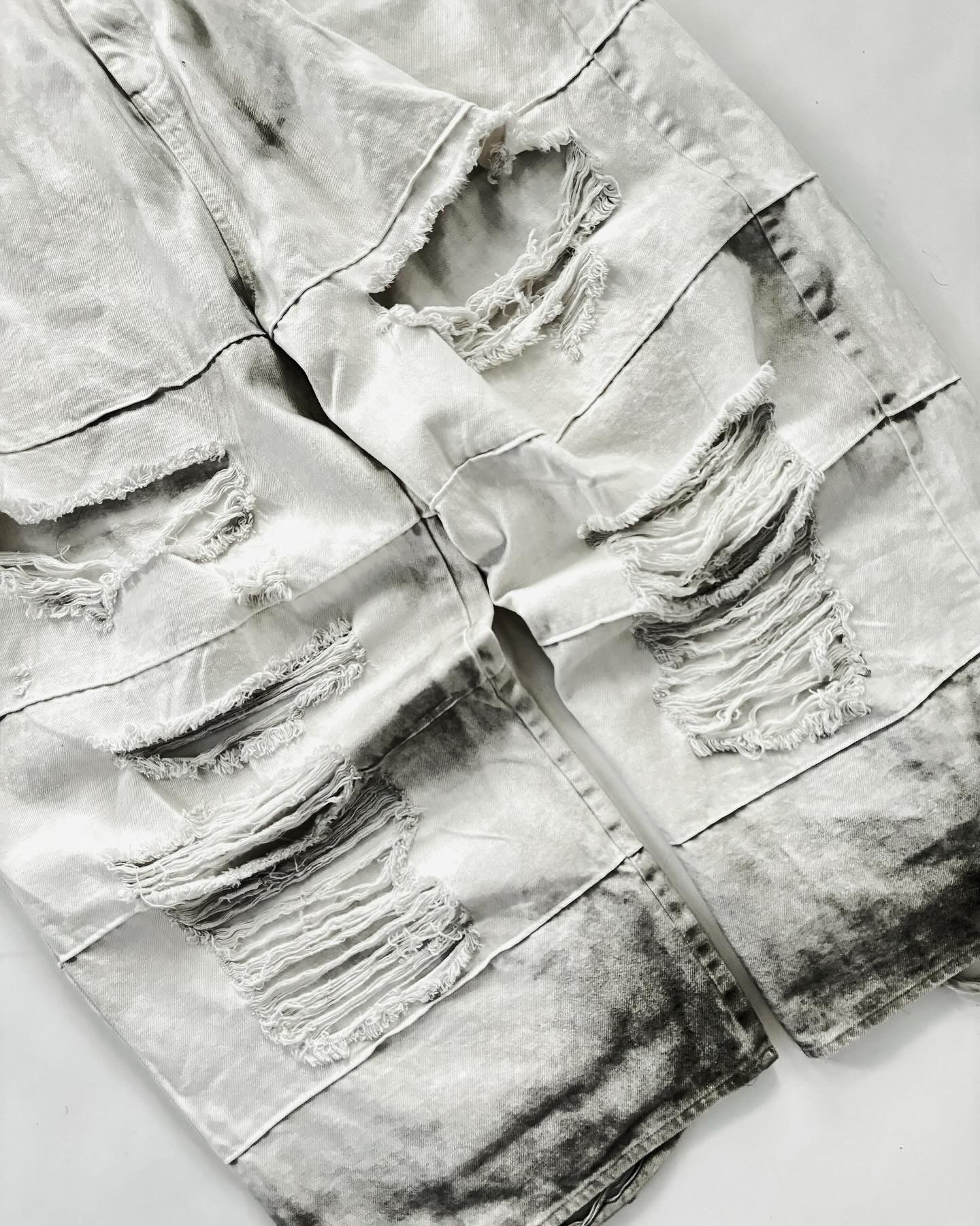 Vintage Harajuku Ripped Punk Jean Size 36" / US 14 / IT 50 - 3 Thumbnail