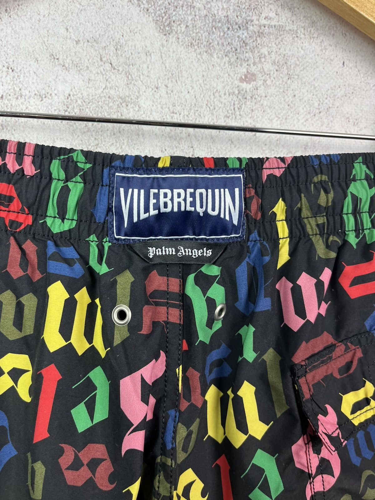 Palm Angels Palm Angels x Vilebrequin Monogram Swim Shorts Rare Hype Y2K Size US 34 / EU 50 - 8 Thumbnail