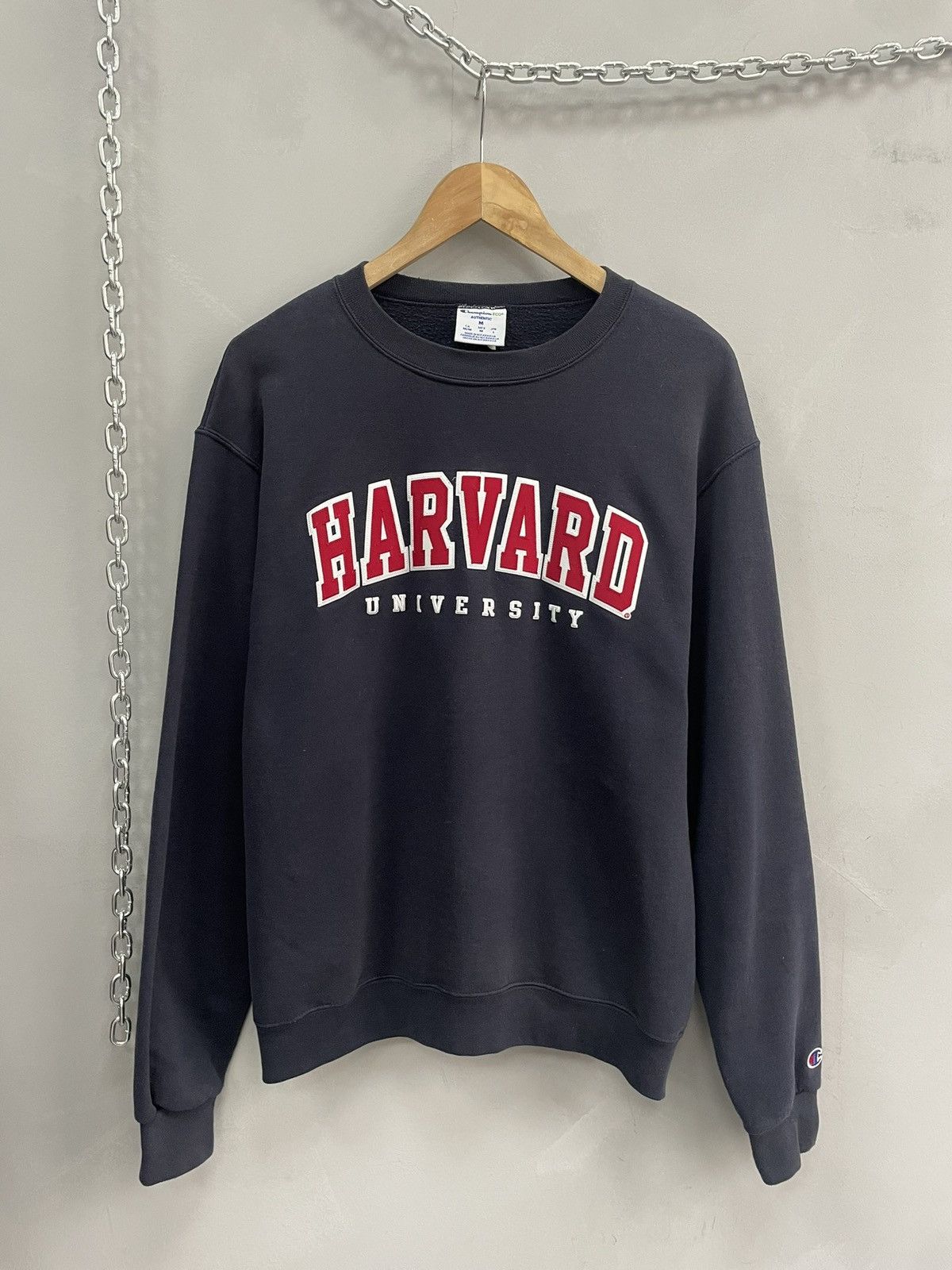 Champion Champion Harvard crew neck sweatshirt y2k Size US M / EU 48-50 / 2 - 1 Thumbnail