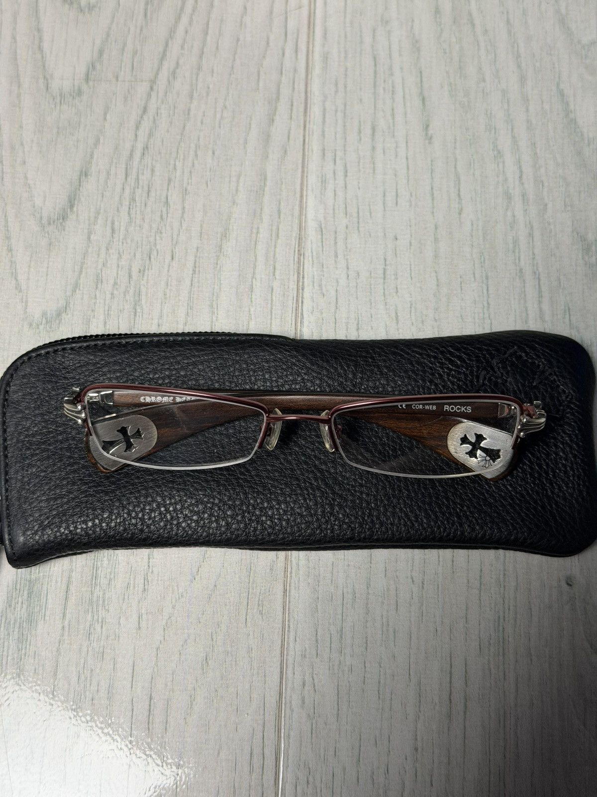 Chrome Hearts Chrome Hearts Wood “Rocks” Glasses Size ONE SIZE - 3 Thumbnail