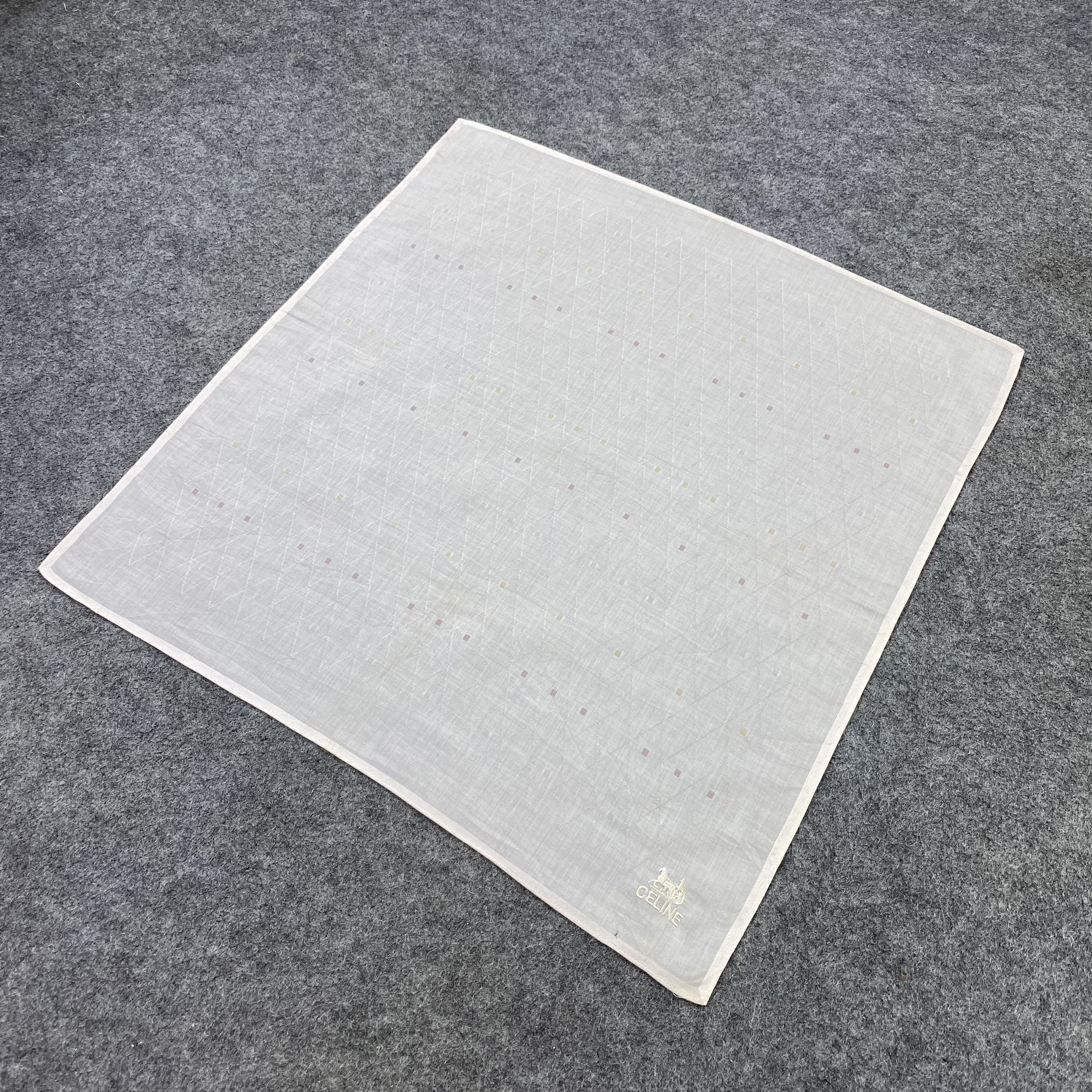 Celine Celine Handkerchief / Bandana / Neckerchief-B2210 Size ONE SIZE - 4 Thumbnail