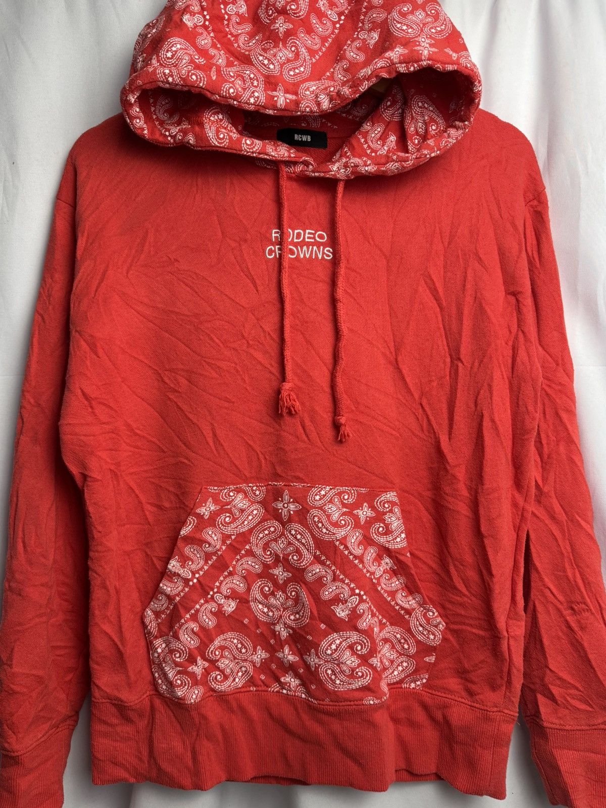 Beauty Beast × Hysteric Glamour × Japanese Brand Japanese Brand Rodeo Crown Paisley Hoodie Size US M / EU 48-50 / 2 - 2 Thumbnail