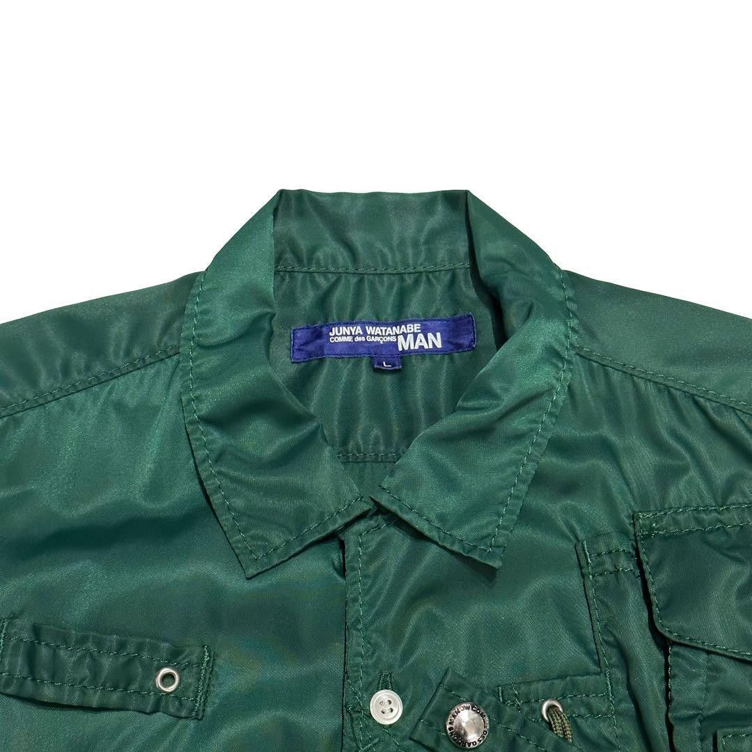 Comme des Garcons × Junya Watanabe JUNYA WATANABE CDG Multi Pocket Parachute Short Sleeve Shirt Size US L / EU 52-54 / 3 - 3 Thumbnail