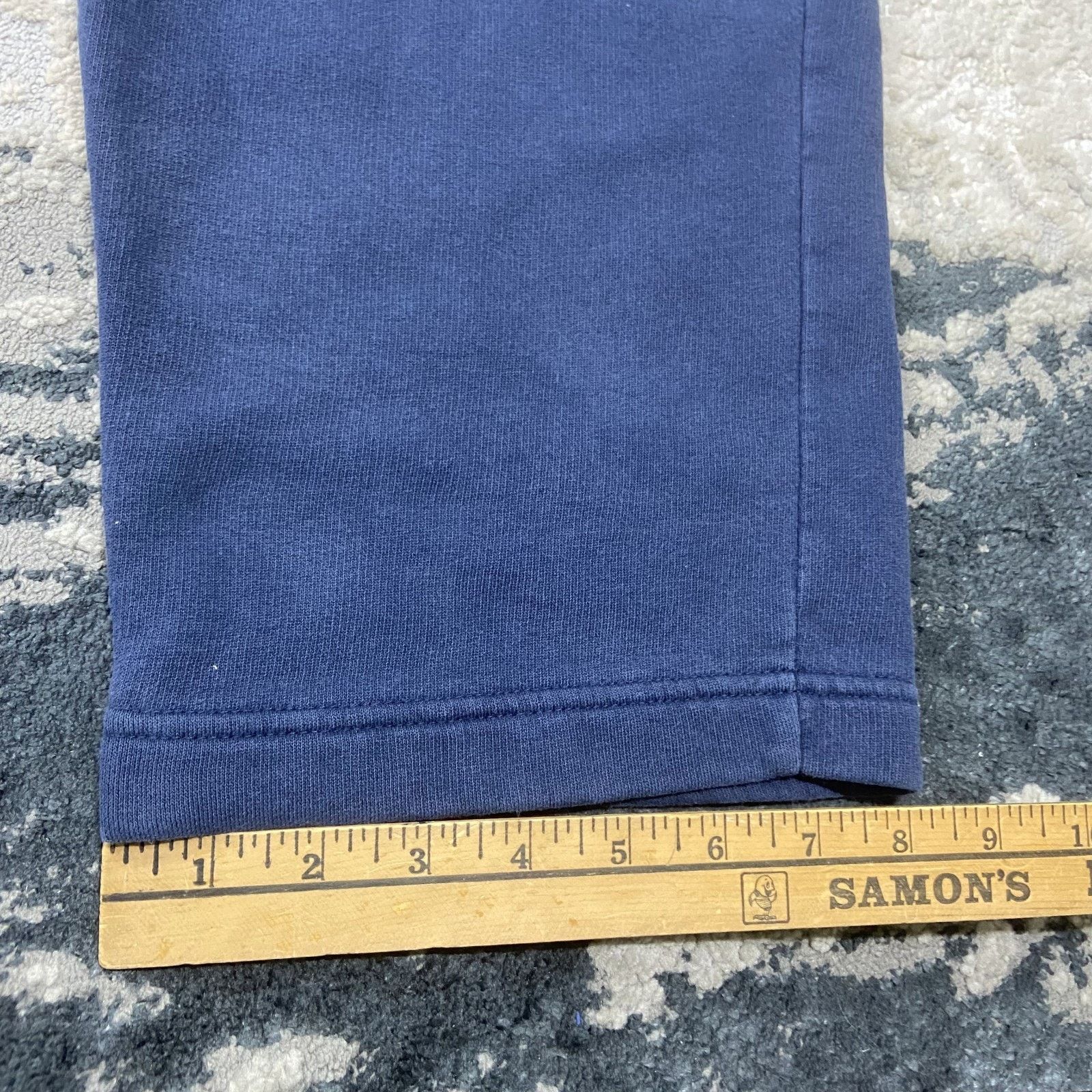 Nike Nike Y2K Baggy Sweatpants Mens XL Navy Blue Fleece Lined Size US 36 / EU 52 - 3 Thumbnail