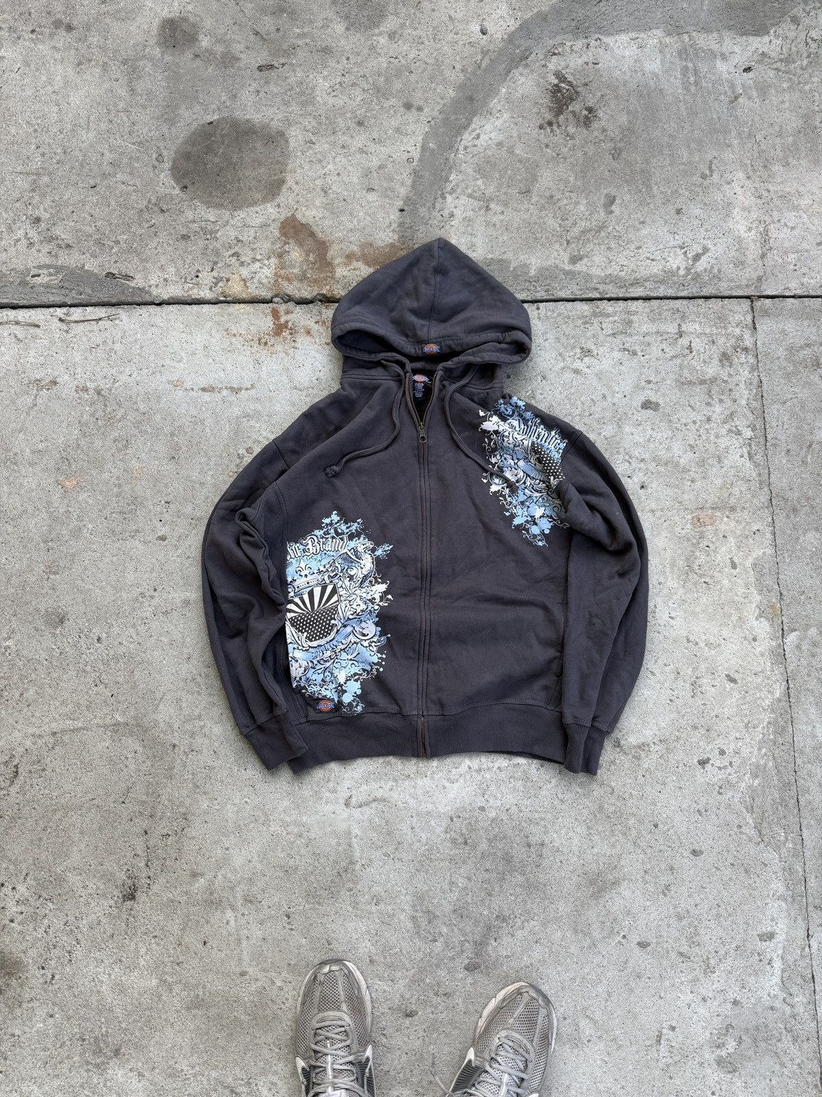 Dickies Y2k Vintage Dickies Zip Up Size US L / EU 52-54 / 3 - 1 Thumbnail