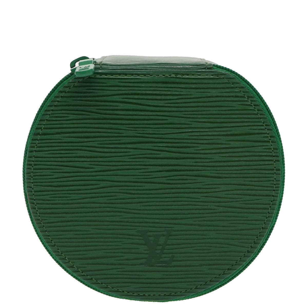 Louis Vuitton Ecrin Green Leather Clutch Bag (Pre-Owned) Size ONE SIZE - 1 Thumbnail