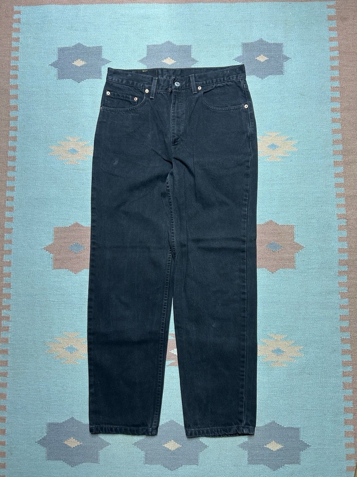 Vintage 90s Levi’s 550 jeans relaxed straight goth skater USA 32x31 Size US 32 / EU 48 - 5 Thumbnail