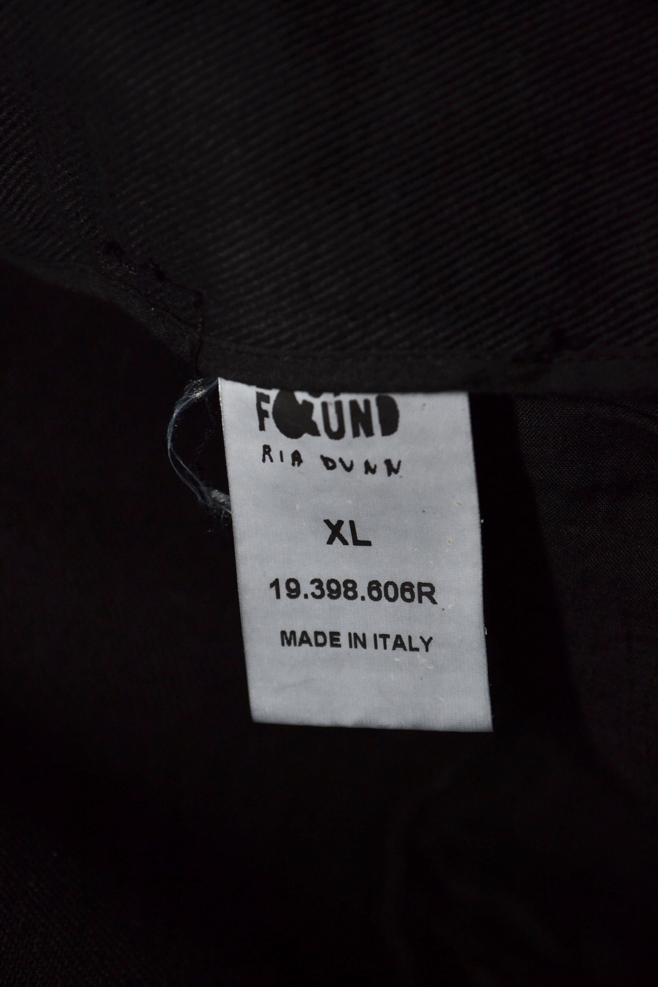 Lost & Found Ria Dunn Lost & Found Ria Dunn Rooms Black XL Raw Hem Pants Size US 38 / EU 54 - 7 Thumbnail