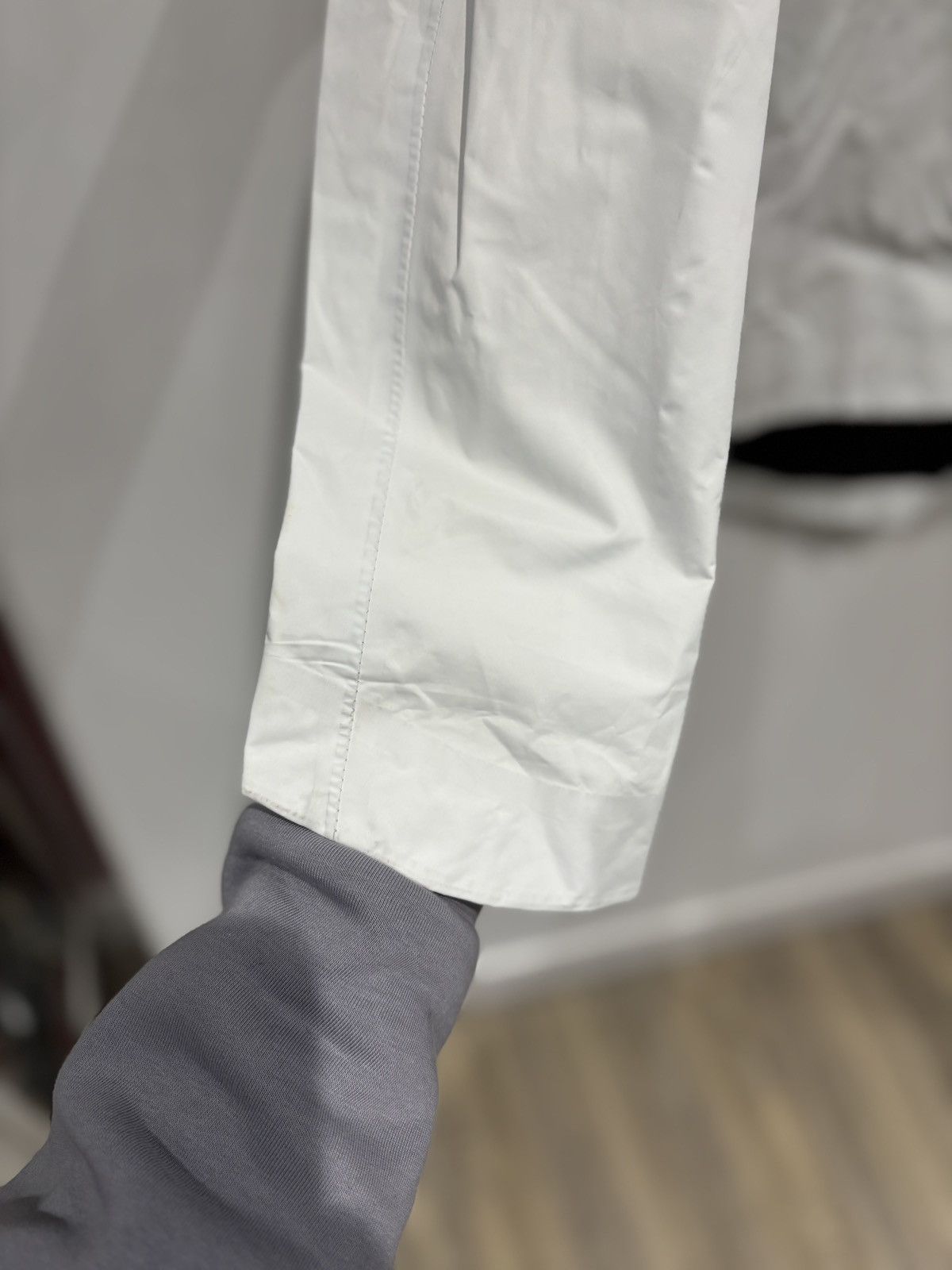 Nike Nike Tech Fleece Nylon Jacket White Size: M Size US M / EU 48-50 / 2 - 3 Thumbnail