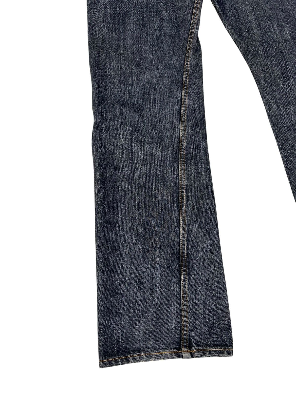 Comme des Garcons Homme 2005 CDGH AD2005 Black Denim Selvedge Jeans Size US 32 / EU 48 - 18 Thumbnail