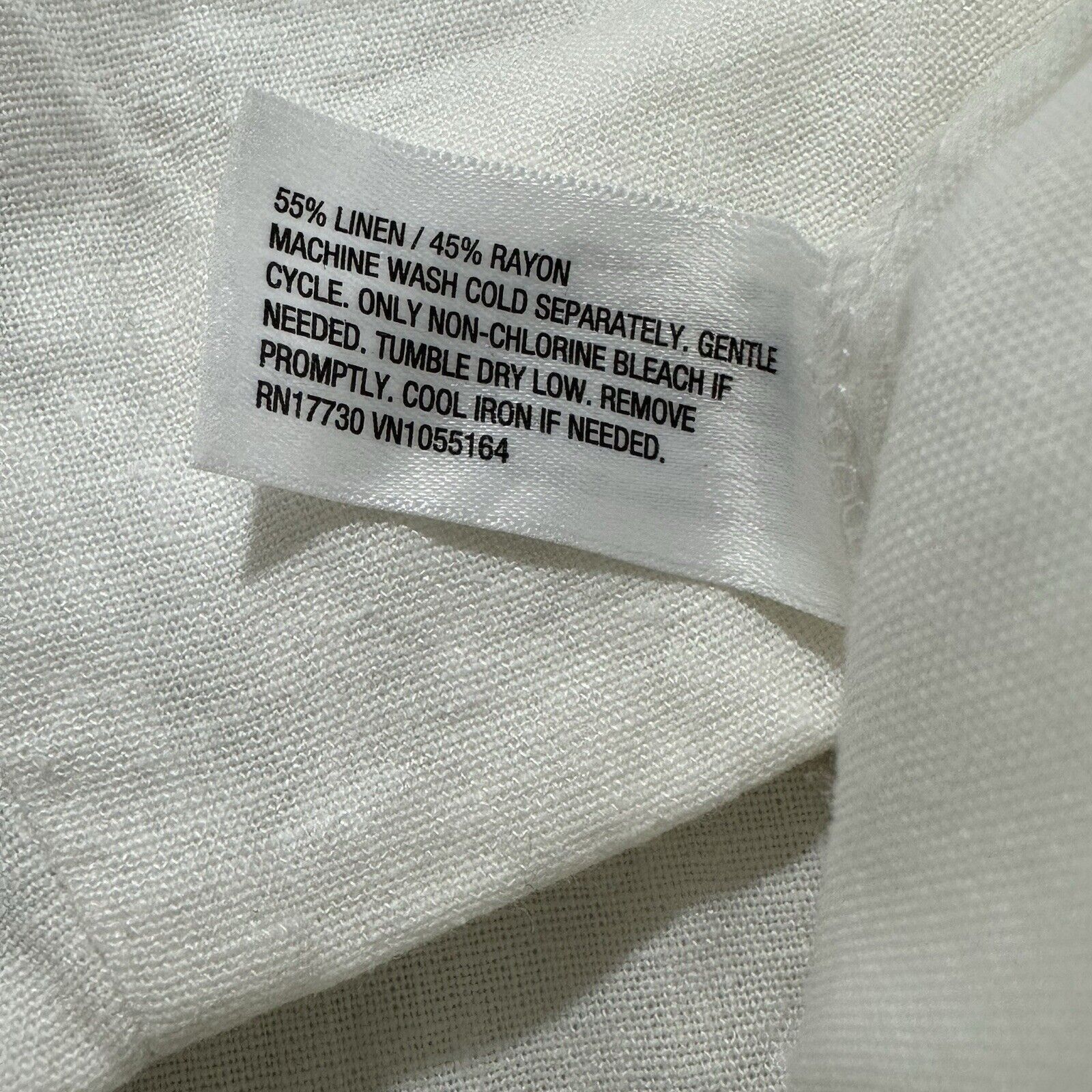 Other A New Day 8 High Rise Linen Blend Tapered Ankle Pants White Size 30" / US 8 / IT 44 - 6 Thumbnail