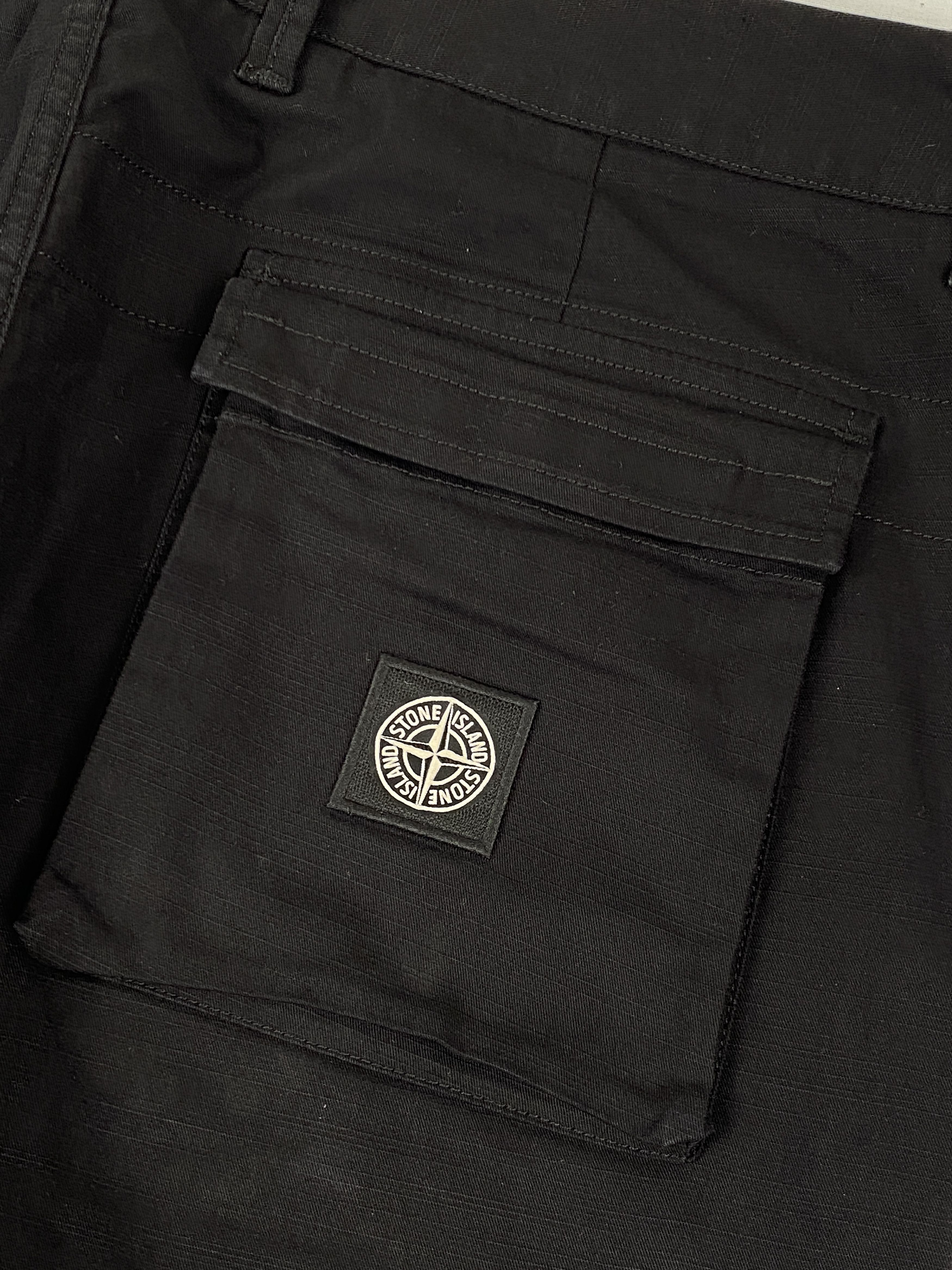 Stone Island Black Nylon Pants Size US 36 / EU 52 - 12 Thumbnail