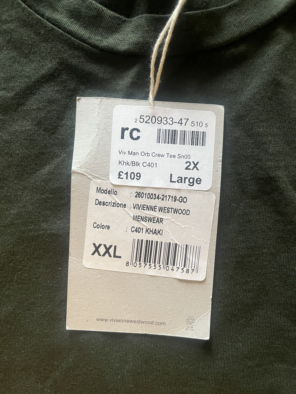 Vivienne Westwood Vivienne Westwood Orb Logo T-shirt XXL Men’s New Size US XXL / EU 58 / 5 - 4 Thumbnail