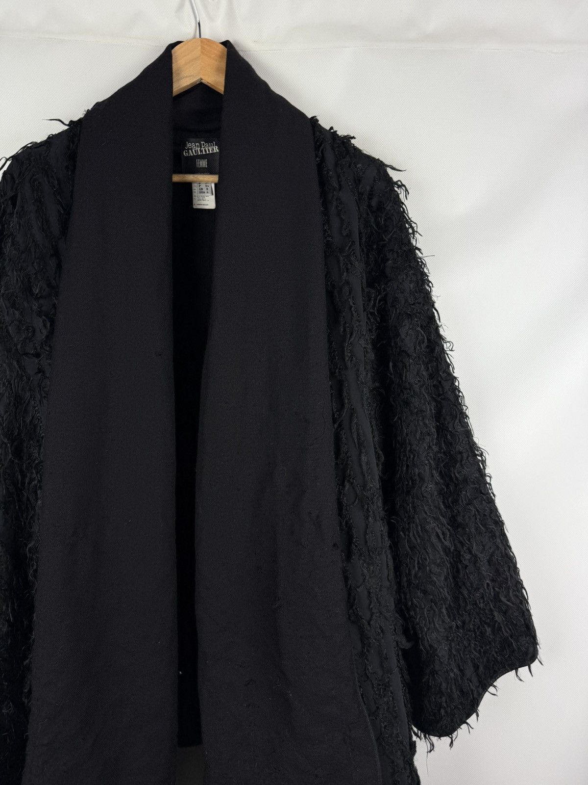 Jean Paul Gaultier Gaultier Femme Ladies Tufted Open Front Kimono Coat Jacket Size S / US 4 / IT 40 - 3 Thumbnail