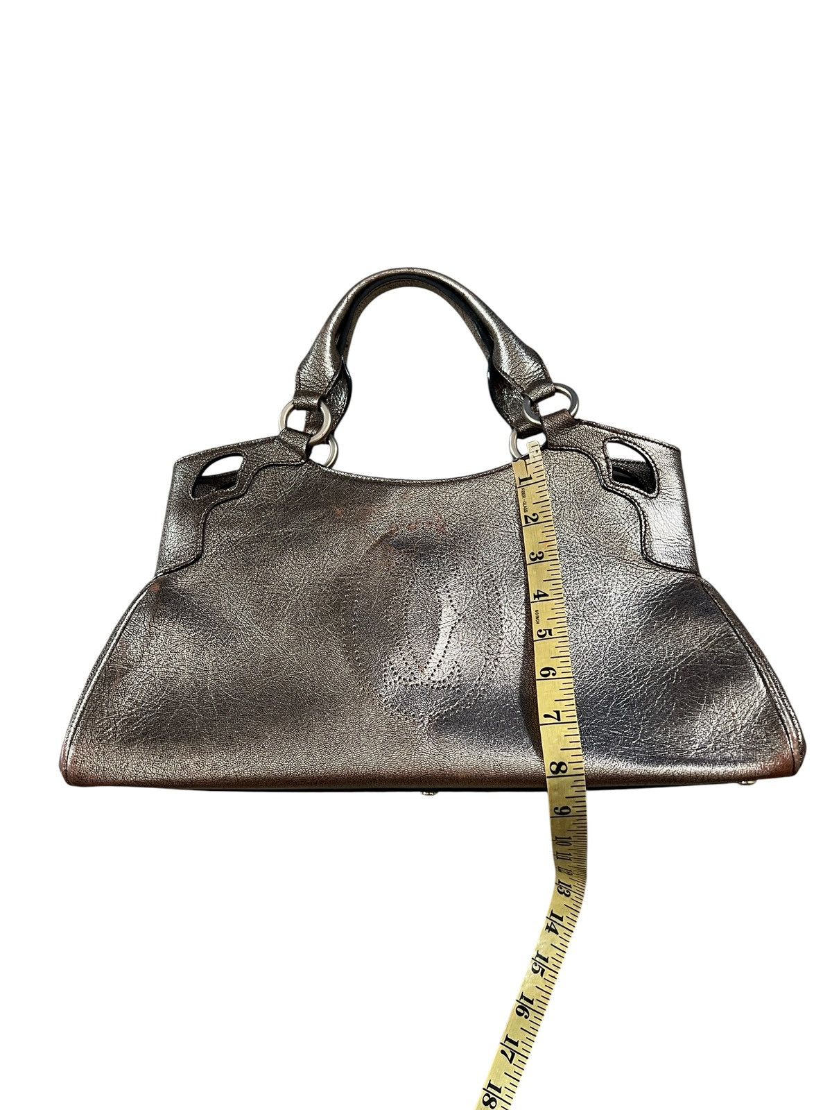Cartier Cartier Marcello Leather Gold Handbag Size ONE SIZE - 20 Thumbnail