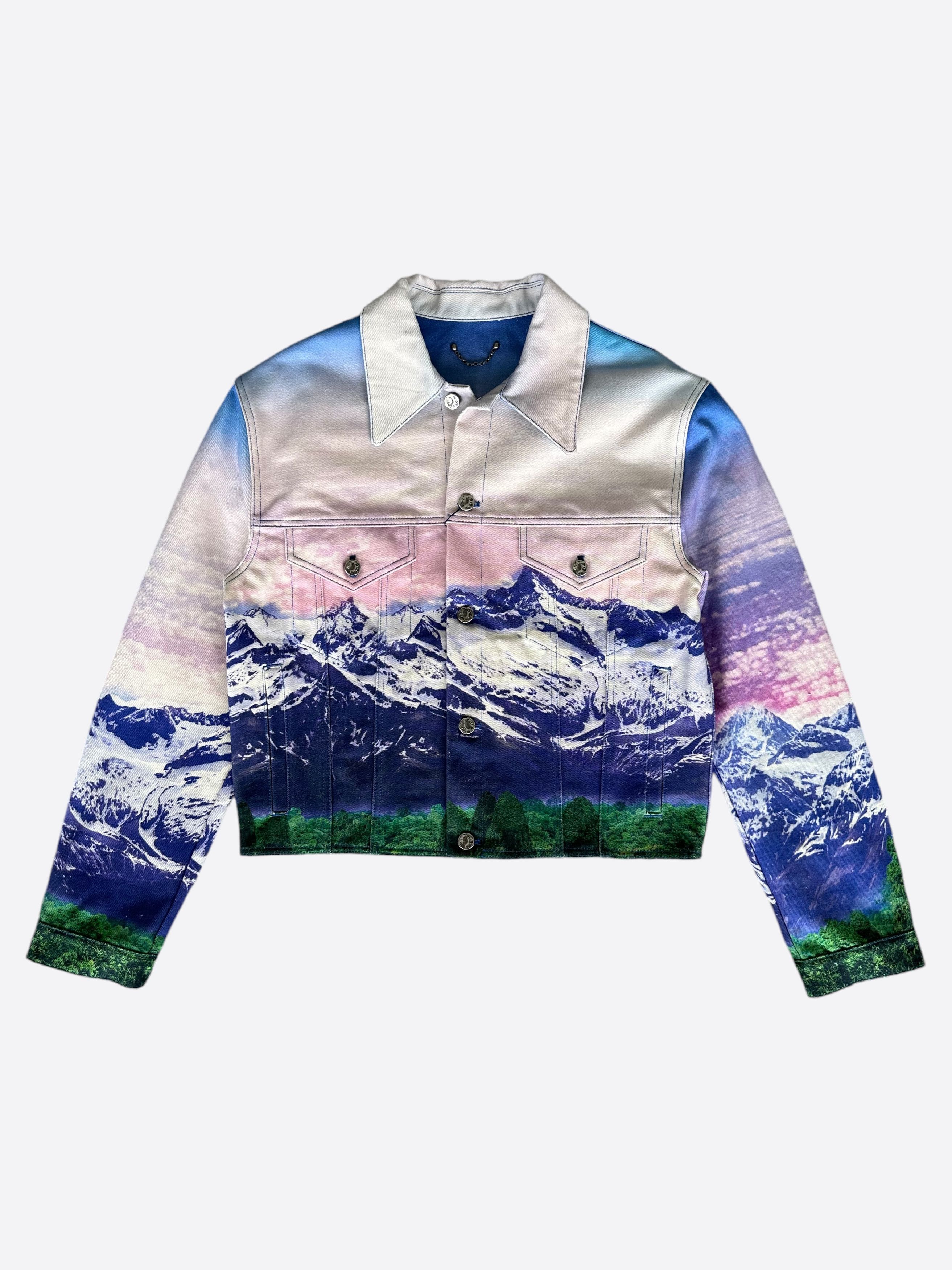 Louis Vuitton Louis Vuitton Landscape Denim Jacket Size US M / EU 48-50 / 2 - 1 Thumbnail