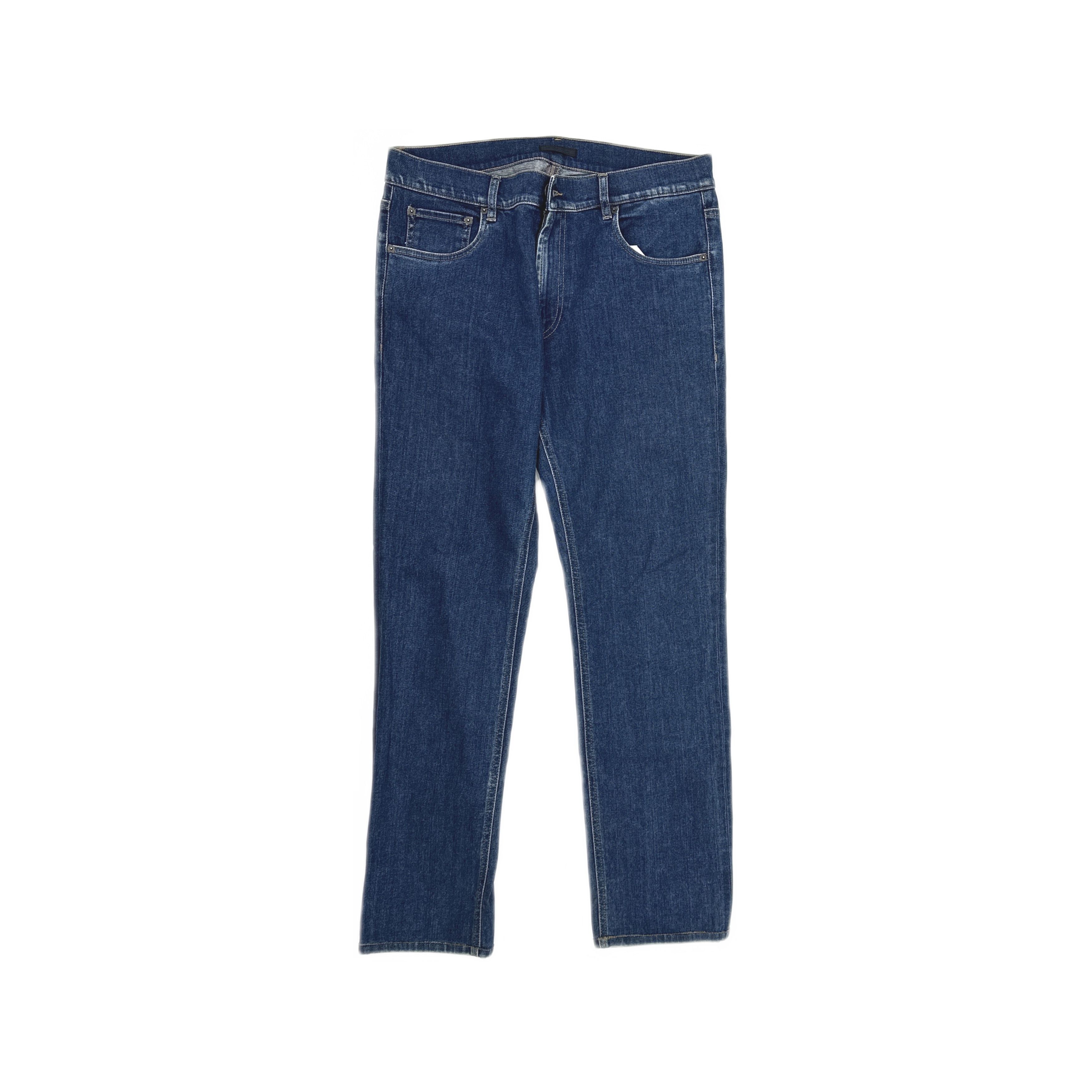 Prada Prada Triangle Logo Denim Jeans Size 34 Size US 34 / EU 50 - 1 Thumbnail