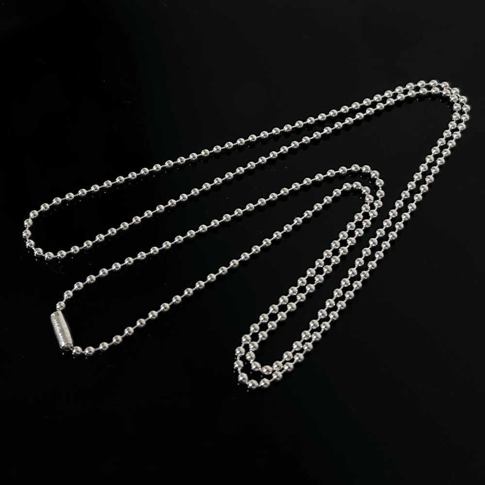 Chrome Hearts Chrome Hearts R30 Silver Ball Chain Necklace Size ONE SIZE - 2 Thumbnail