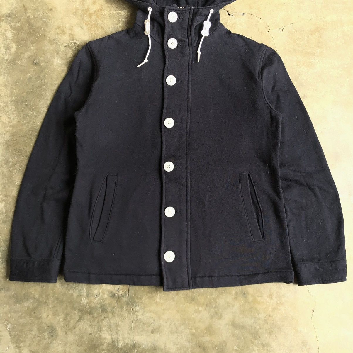 Beams Plus 2000s Beams Japan Button/Zipper Hoodie Black Ifsixwasnine Size US S / EU 44-46 / 1 - 4 Thumbnail
