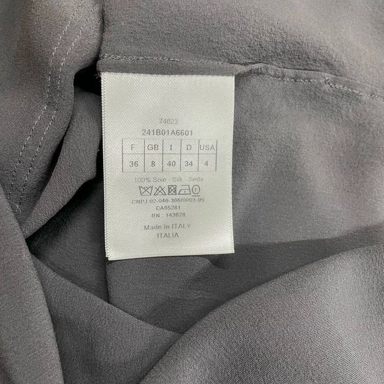 Dior Dior Gray gauze little bee shirt Size XS / US 0-2 / IT 36-38 - 6 Thumbnail