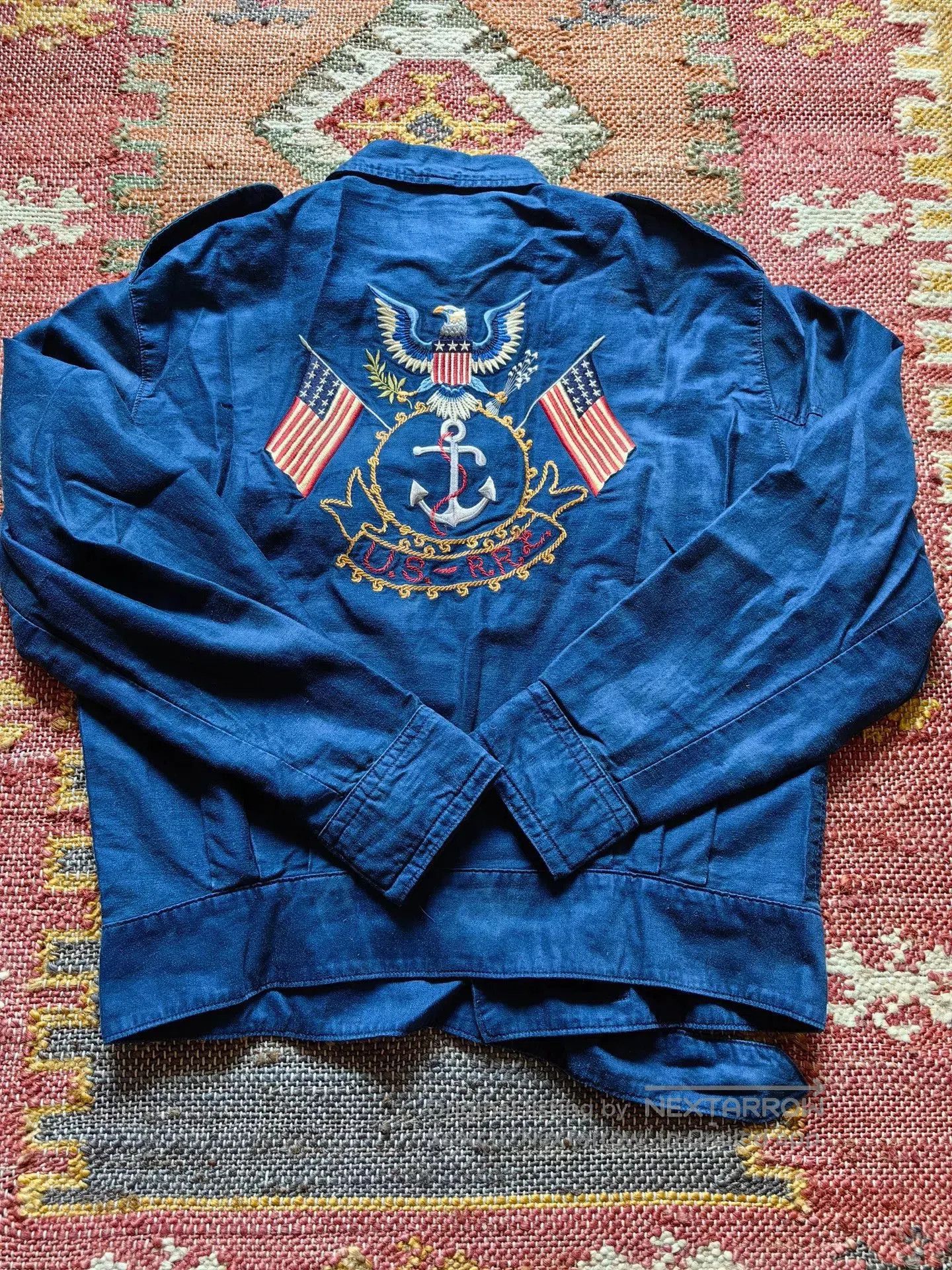 RRL Ralph Lauren RRL Embroidered Souvenir Short Jacket. Size US M / EU 48-50 / 2 - 1 Thumbnail