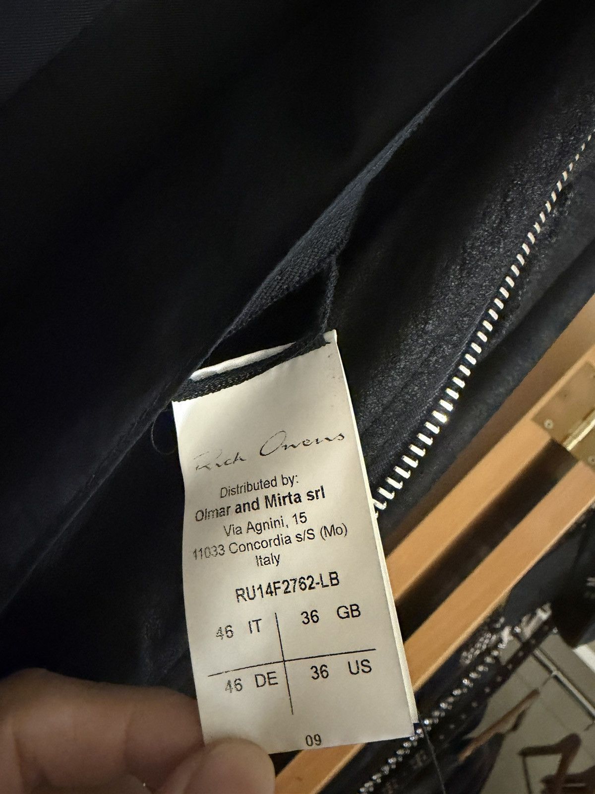 Rick Owens SOLD rick owens fw14 mollino blistered lambskin jacket new Size US S / EU 44-46 / 1 - 4 Thumbnail