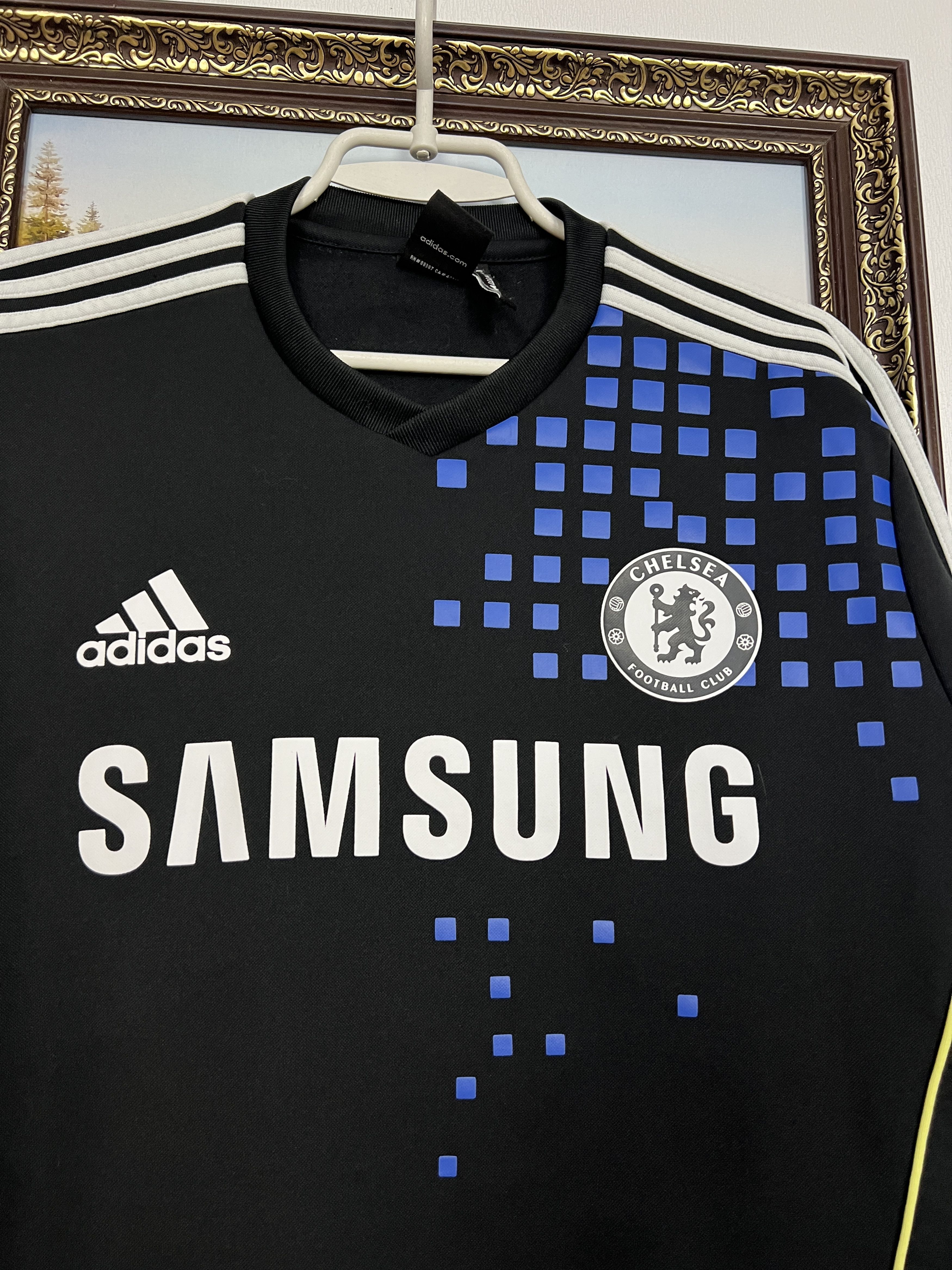 Adidas Chelsea Football Sweatshirt Soccer Track Top Crewneck Size US M / EU 48-50 / 2 - 3 Thumbnail