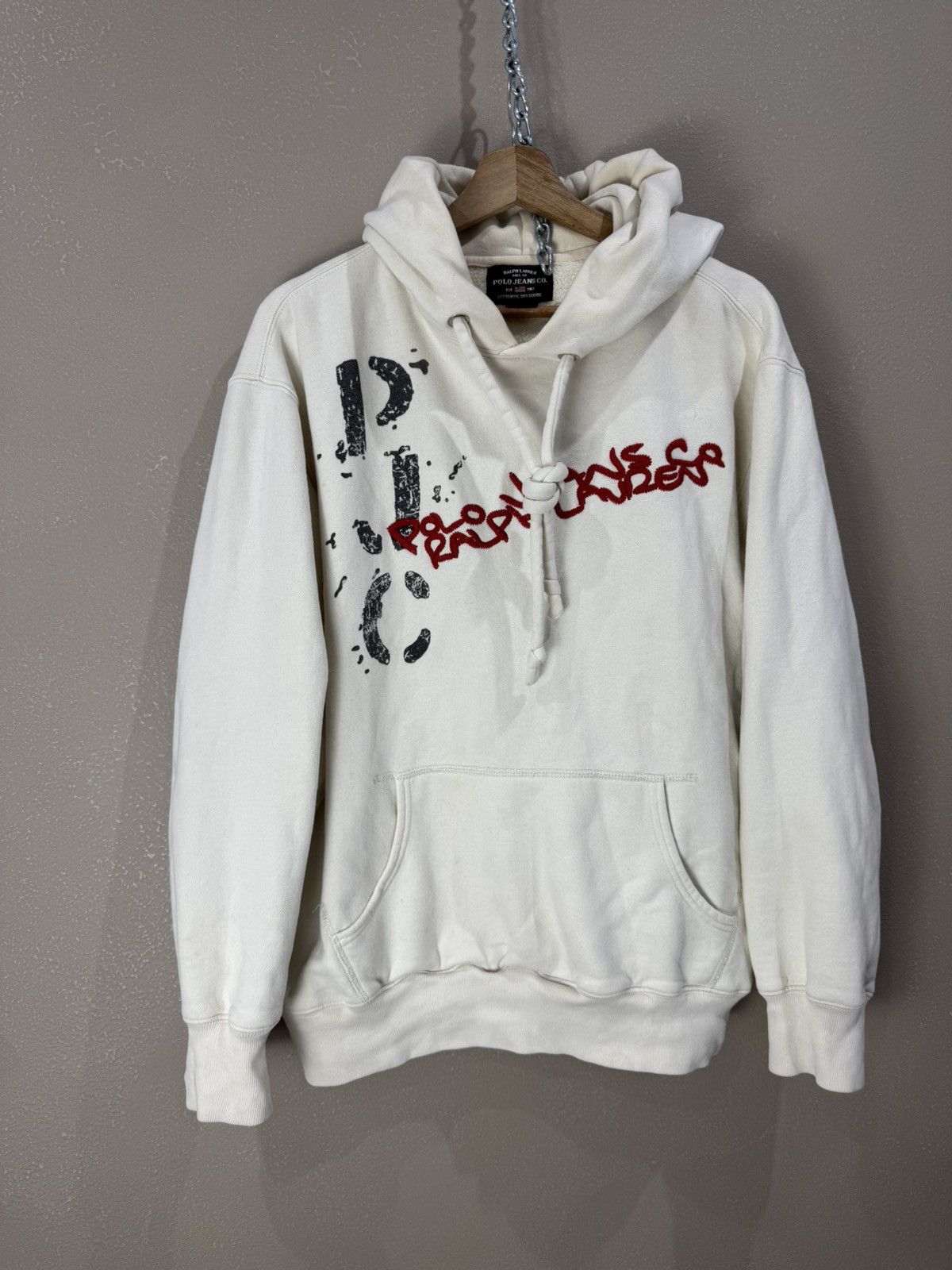Polo Ralph Lauren Y2k Polo Jeans Company Ralph Lauren Embroidered Hoodie Size US L / EU 52-54 / 3 - 1 Thumbnail