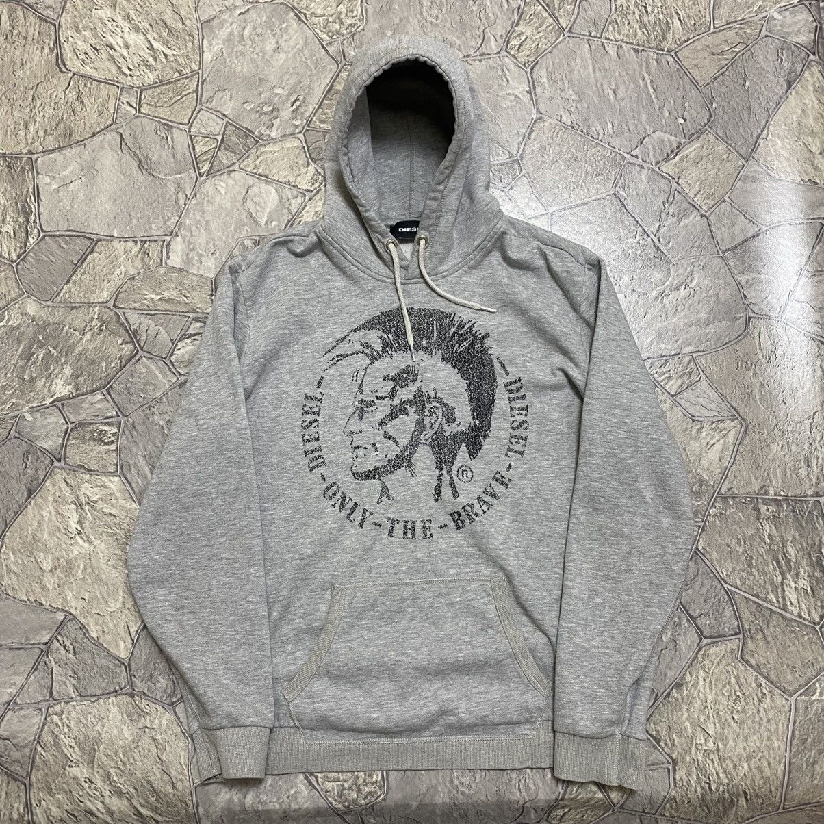 Diesel Vintage Diesel Hoodie Big Logo Men’s XL Size US XL / EU 56 / 4 - 1 Thumbnail