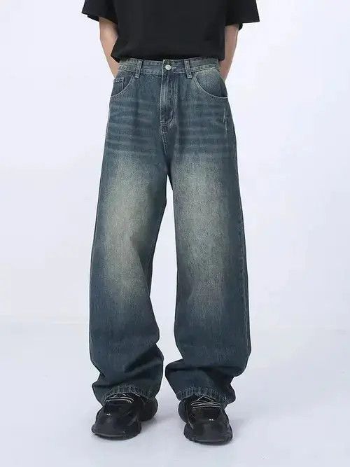 Designer Vintage Premium Mid Rise Jeans Size US 32 / EU 48 - 3 Thumbnail