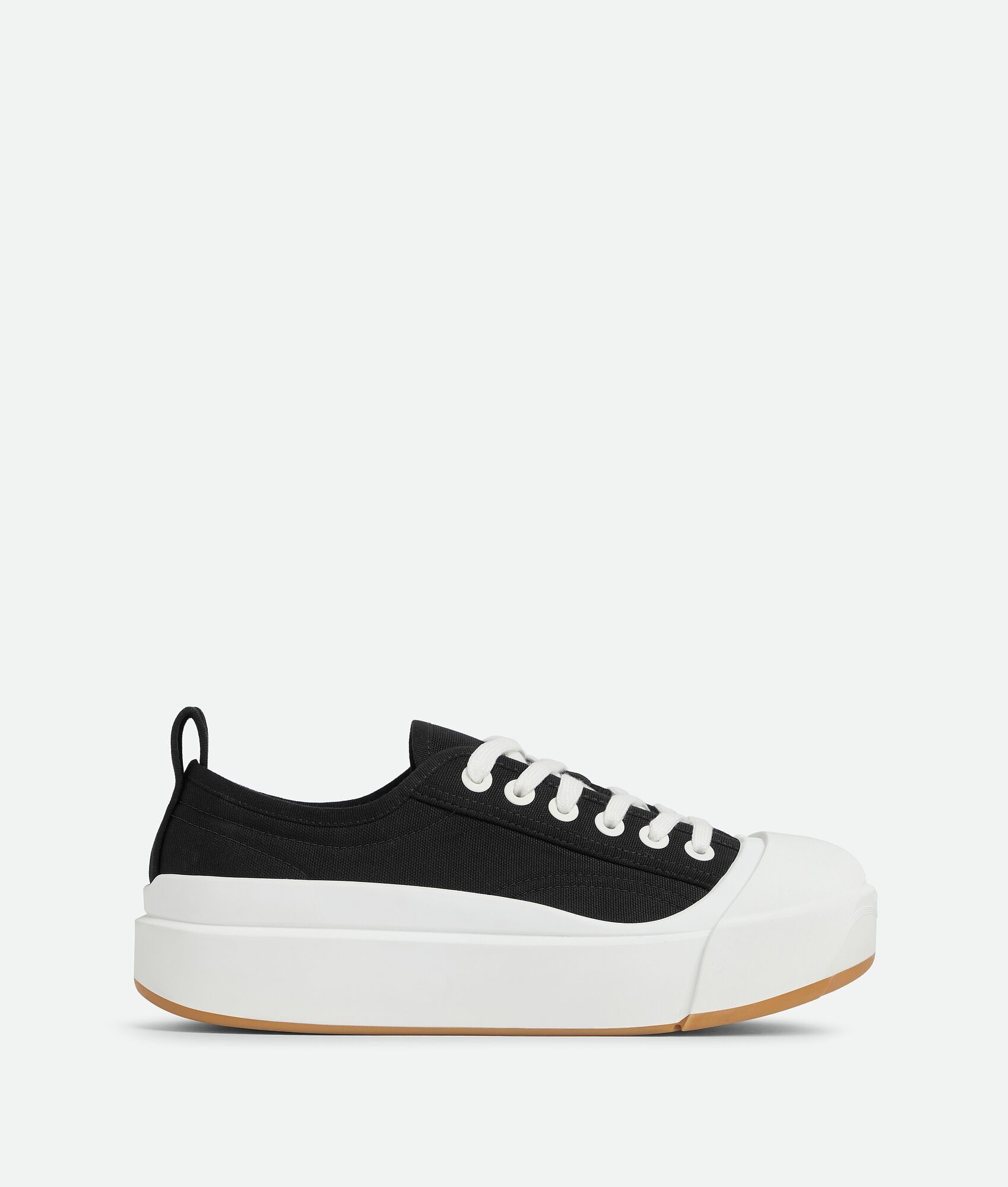 Bottega Veneta o1bcso1str0925 Vulcan Platform Sneakers in Black/White Size US 10 / EU 43 - 1 Thumbnail