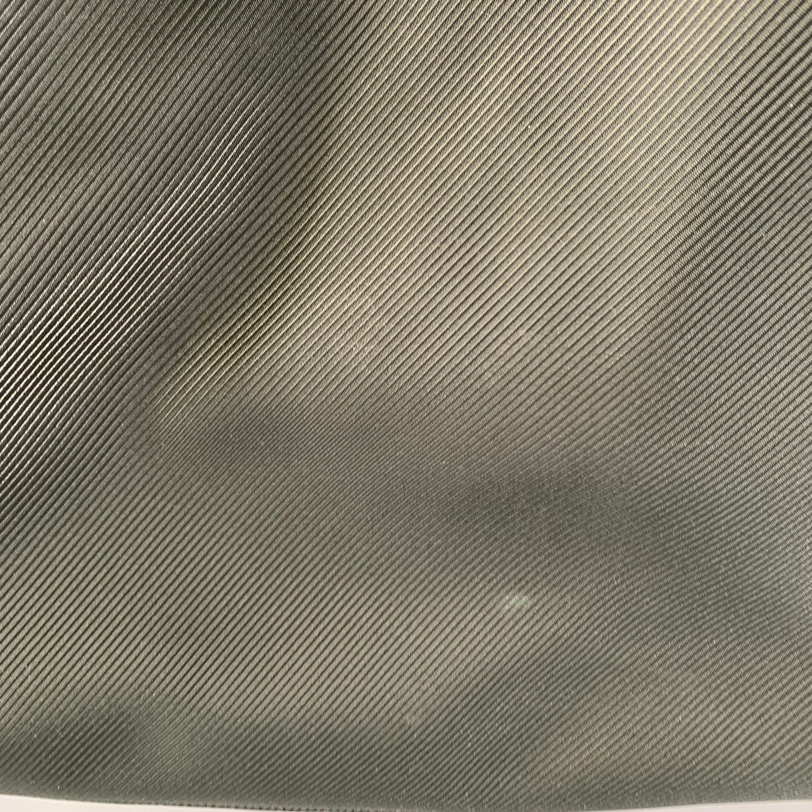 Louis Vuitton Taiga Santore Ardoise Green Black Two Tone Nylon Leather Size ONE SIZE - 8 Thumbnail