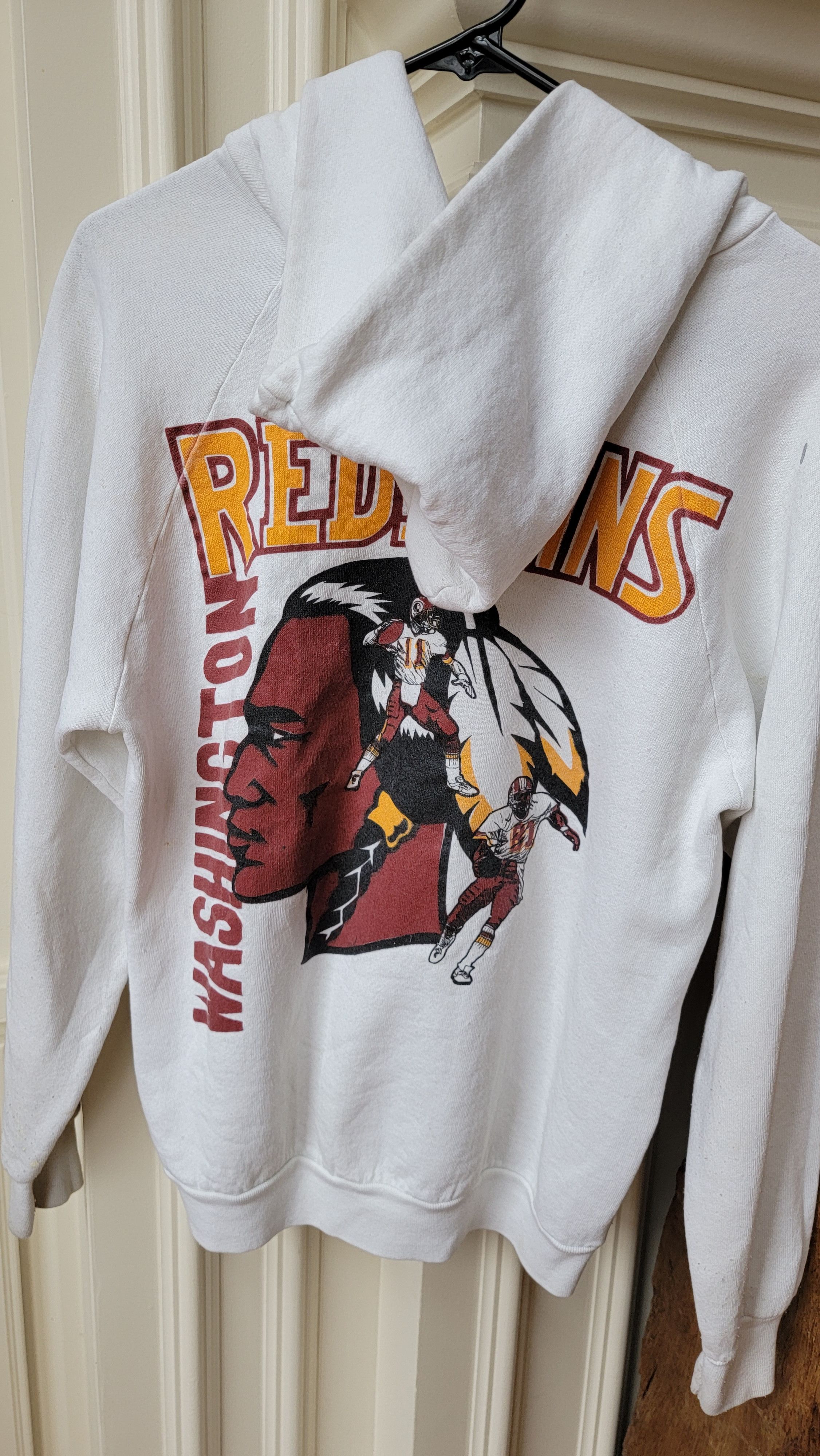 NFL × Vintage 90s NFL Washington Redskins Hoodie. Small.vintage Size US S / EU 44-46 / 1 - 2 Thumbnail