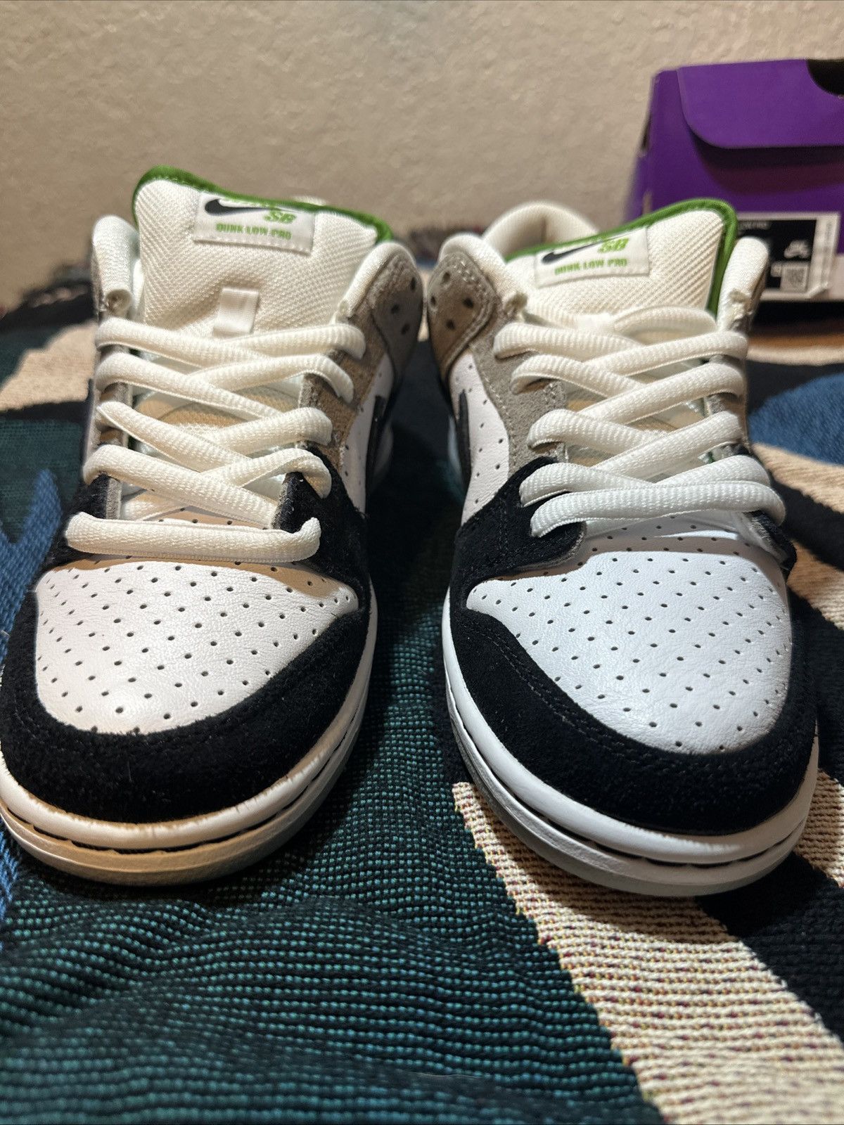 Nike Nike SB Dunk Low Chlorophyll Size US 7 / EU 40 - 1 Thumbnail