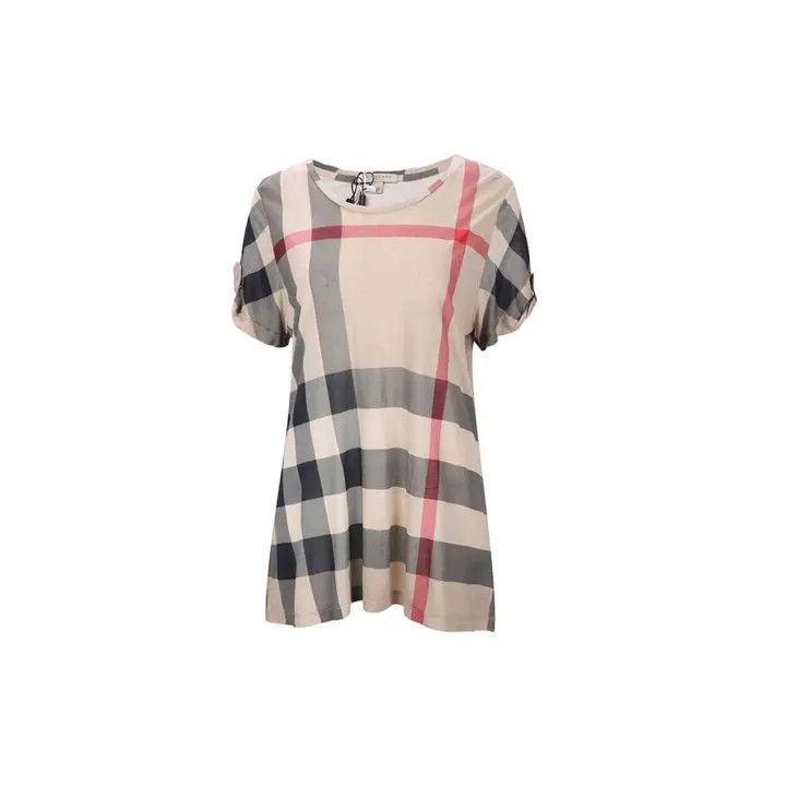 Burberry Burberry Classic Modal Short Sleeve T-Shirt 0079 Size XS / US 0-2 / IT 36-38 - 1 Thumbnail