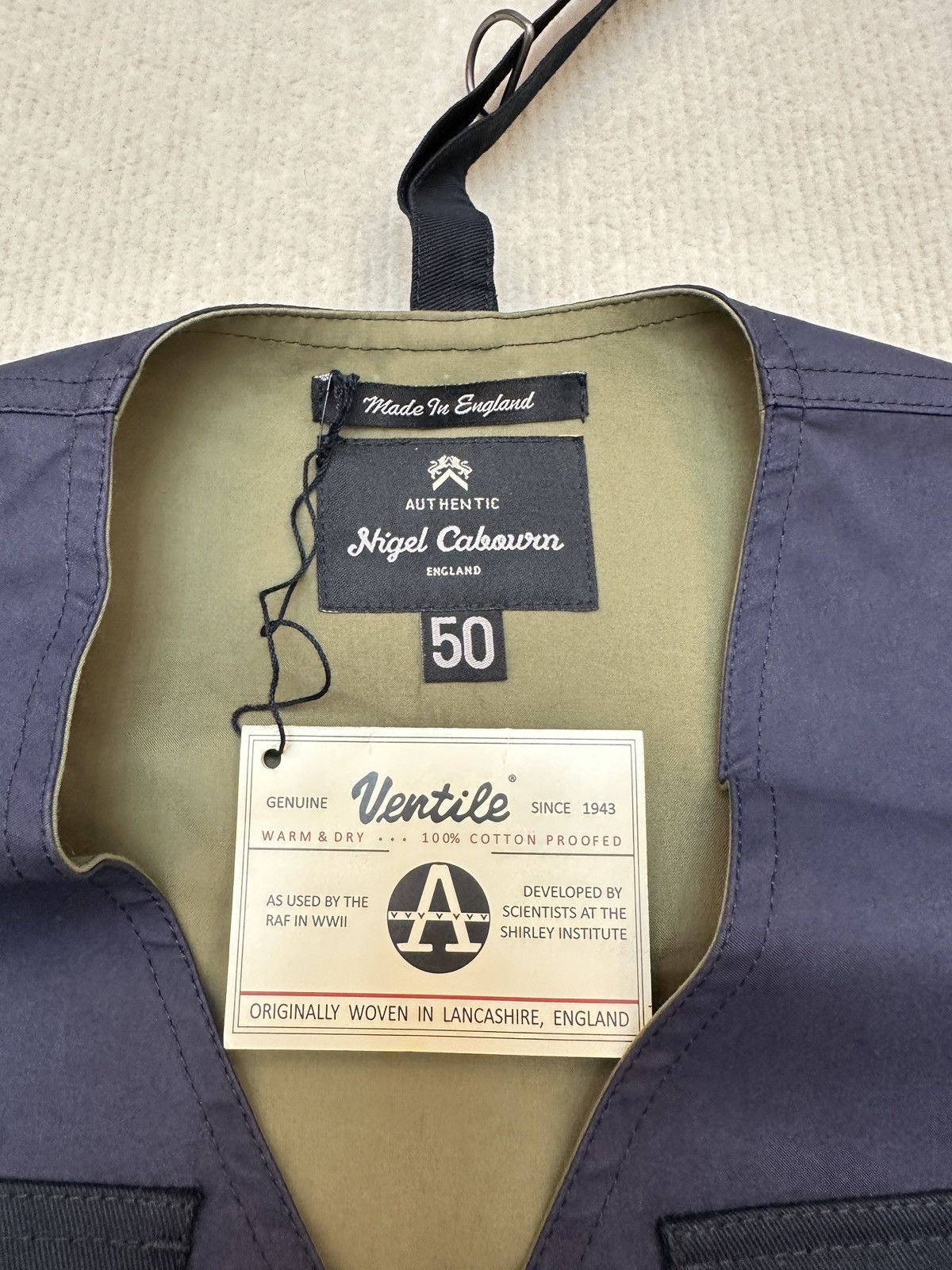 Nigel Cabourn Nigel Cabourn Cameraman Vest Size US M / EU 48-50 / 2 - 10 Thumbnail