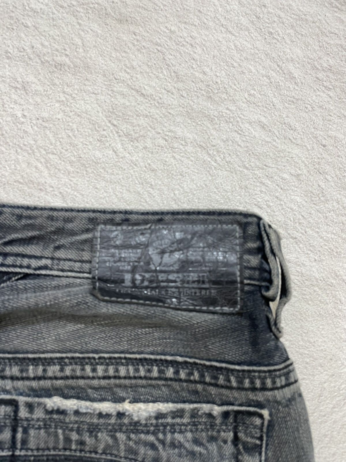 Kapital 2000s Diesel Thanaz Denim Ripped Jeans wash Ifsix LGB Number Size US 30 / EU 46 - 12 Thumbnail