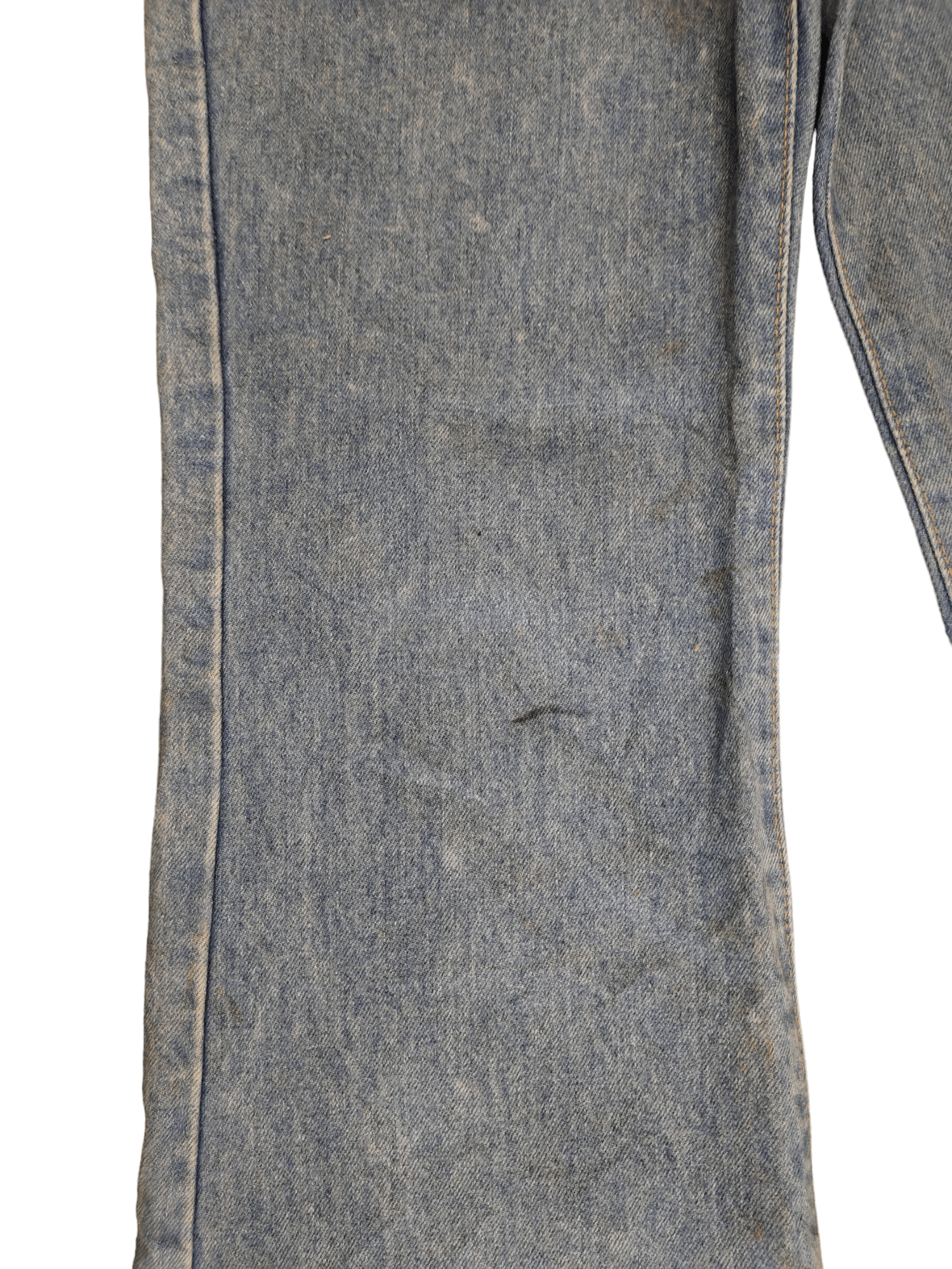 Le Grande Bleu (L.G.B.) Flare Jeans Big John Big-Washing Denim Bootcut 1990s Size US 30 / EU 46 - 7 Thumbnail